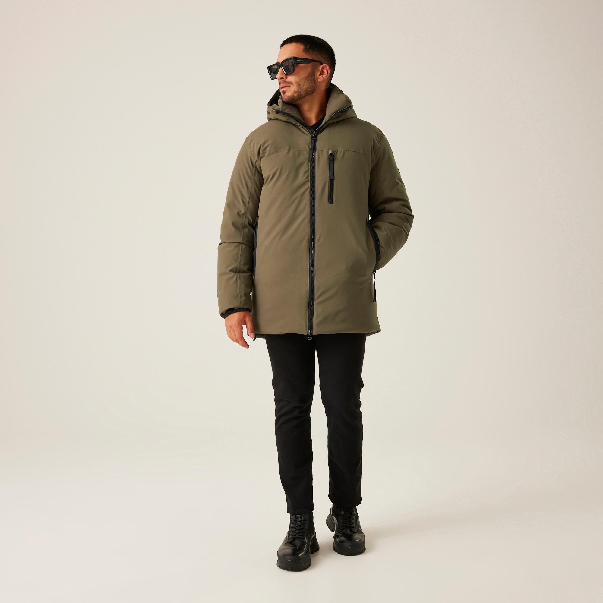Men's Yewbank III Waterproof Jacket | Crocodile Black