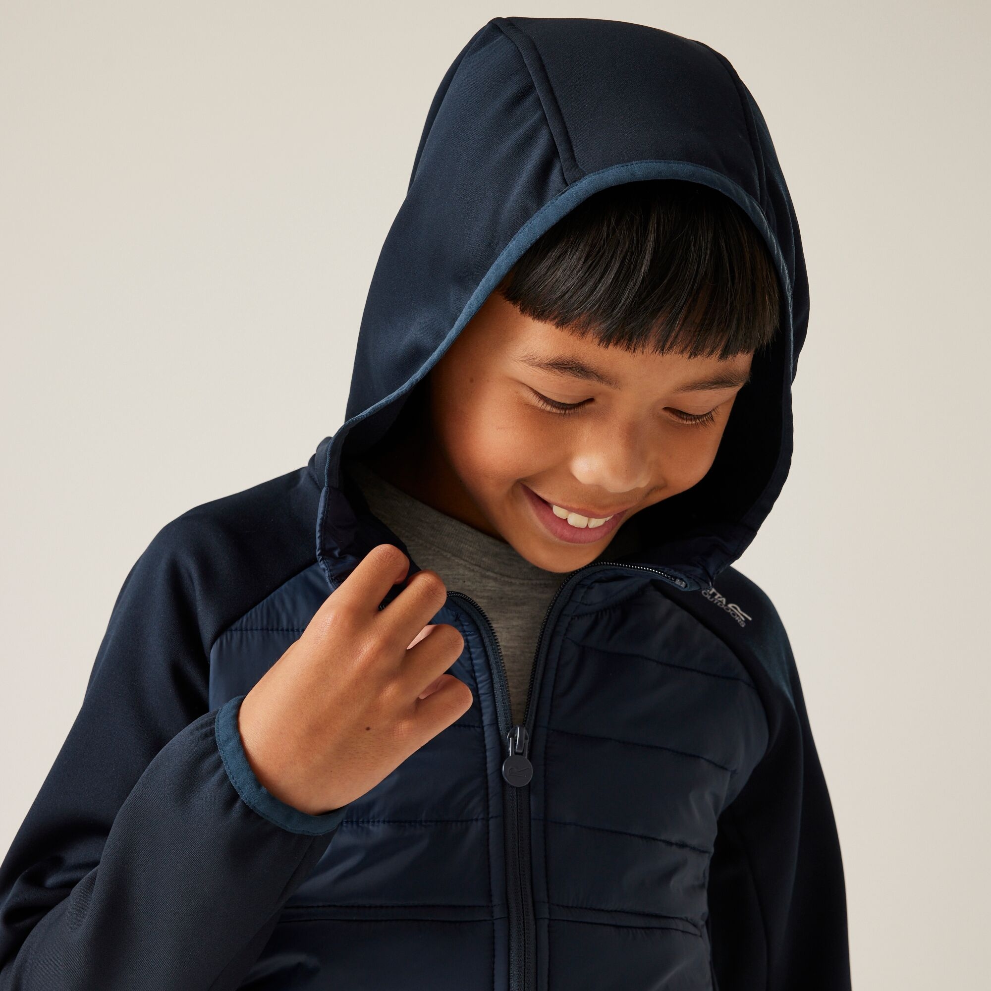 Kids' Kielder IX Hybrid Jacket | Navy