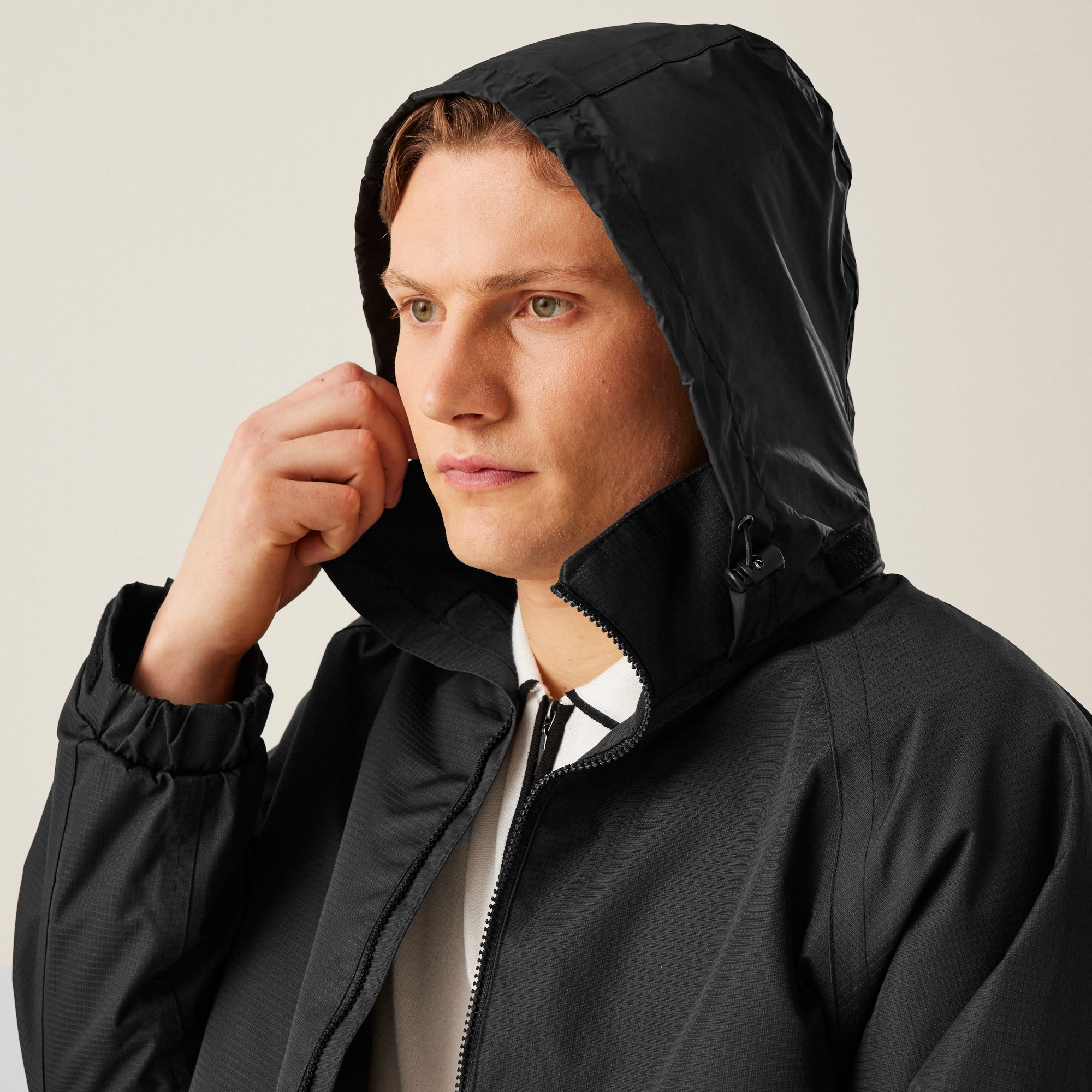 Men's Hudson Fleece Lined Waterproof Insulated Jacket | Black