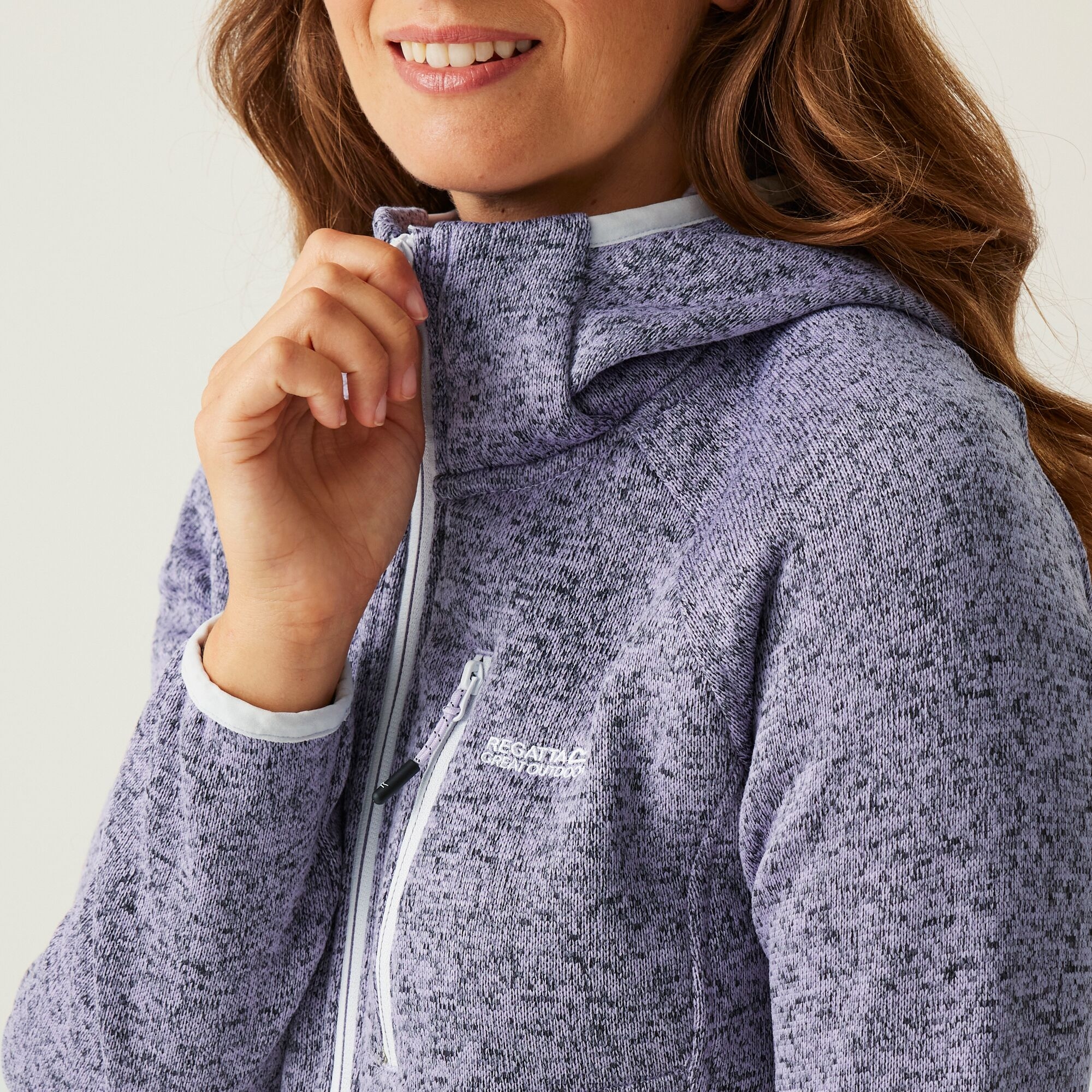 Women's Newhill II Hooded Fleece | Wisteria Lilac Hint