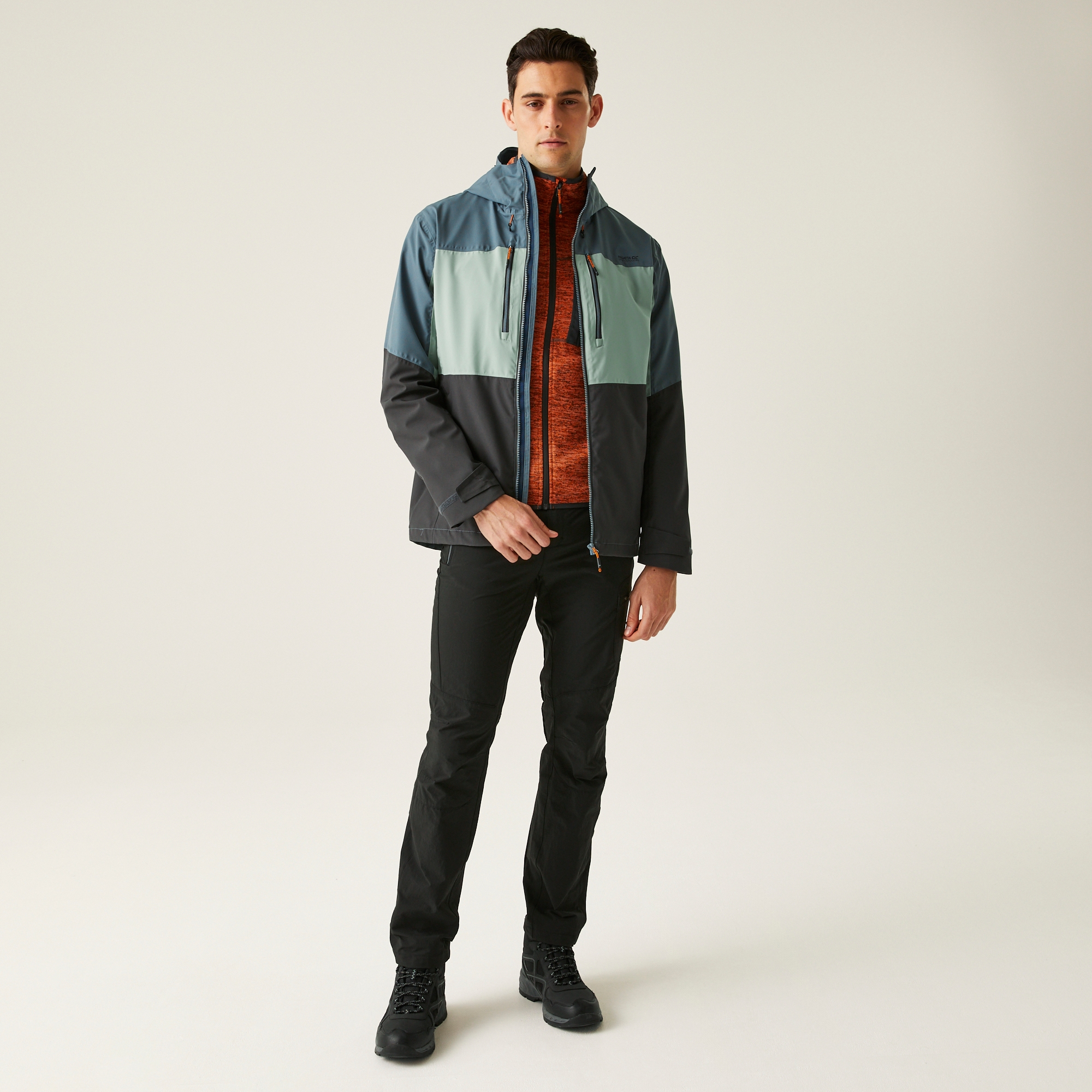 Men's Maland II Waterproof Jacket | Glacier Stormy Weather Ash