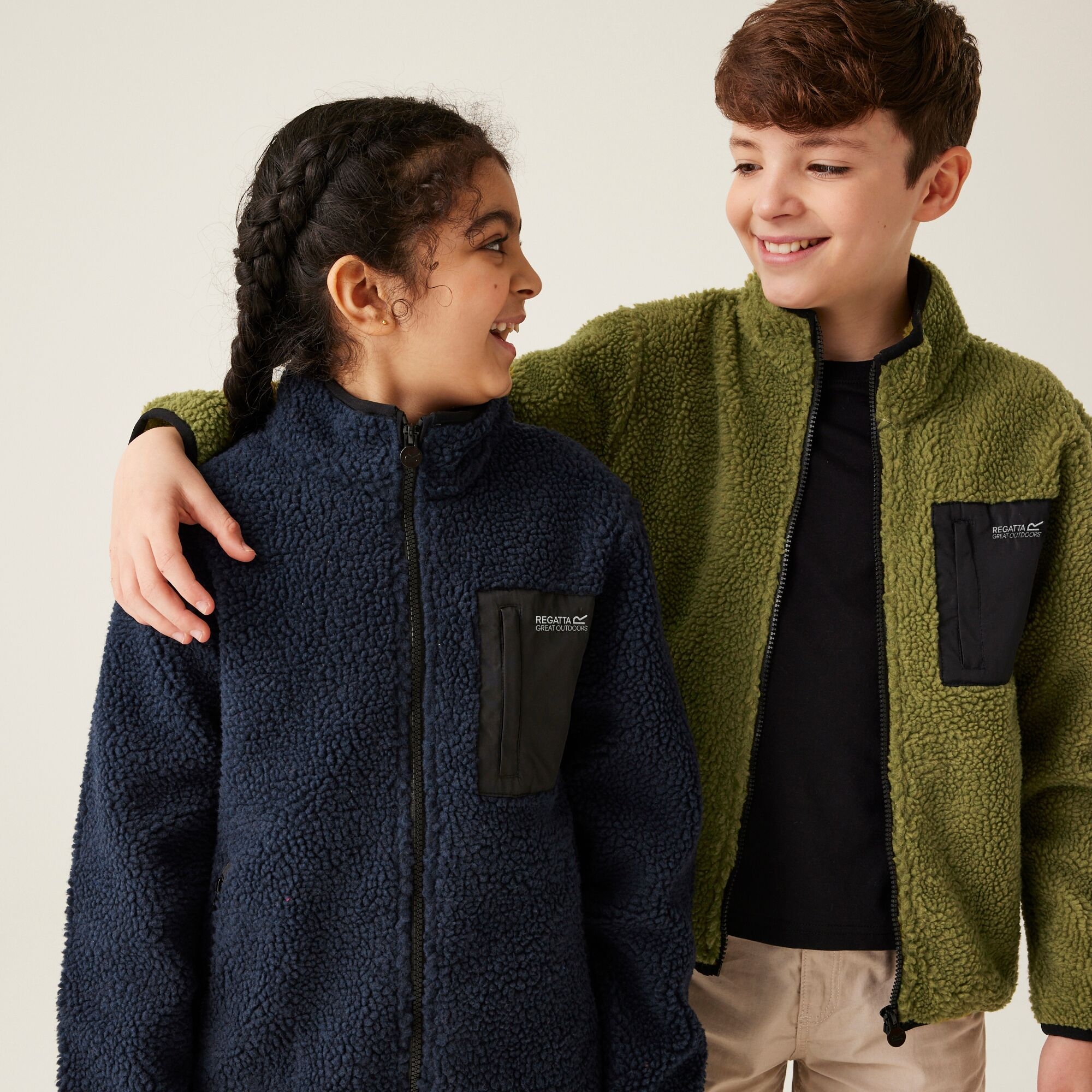 Kids' Frankie Full Zip Fleece | Navy