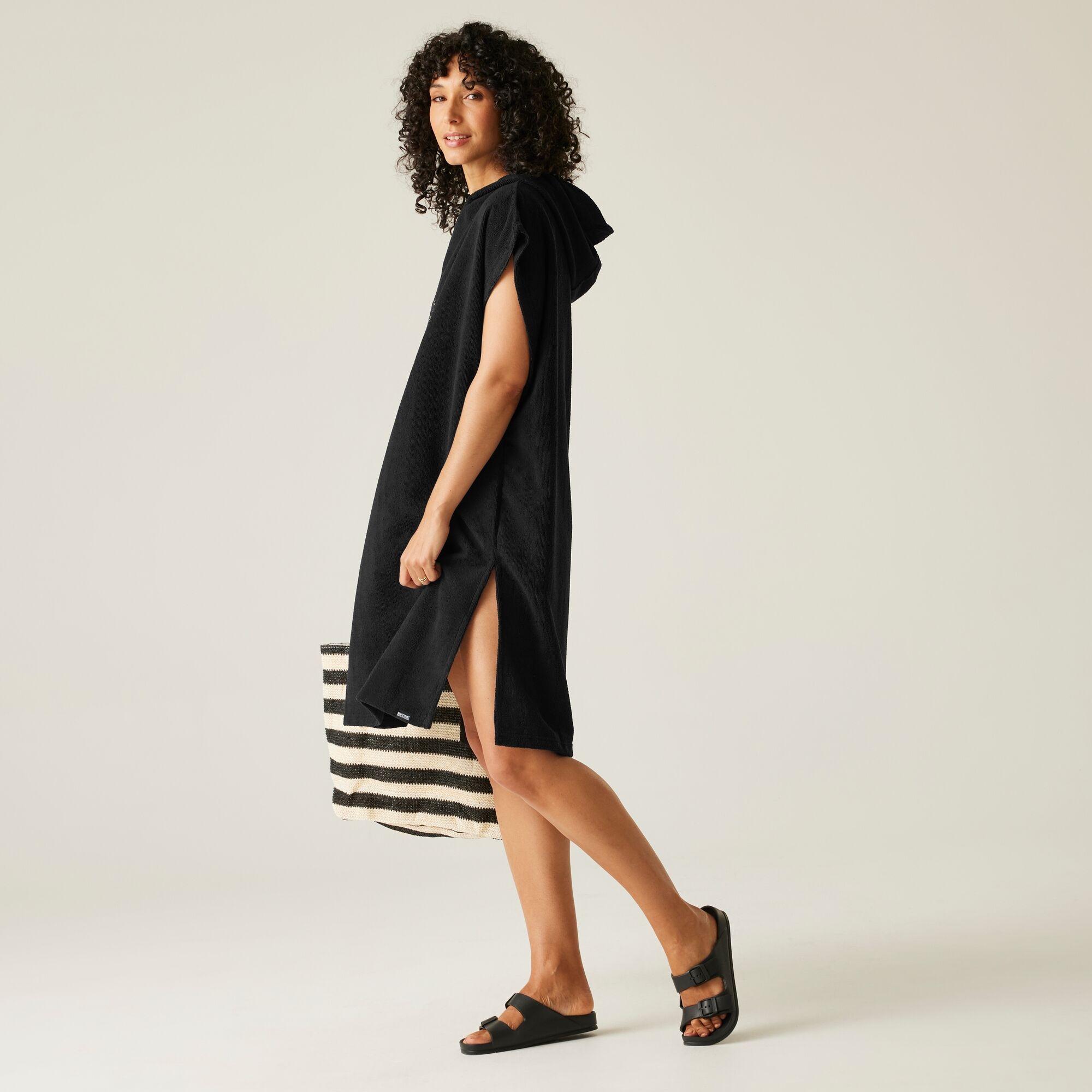 Adult's Towel Robe | Black