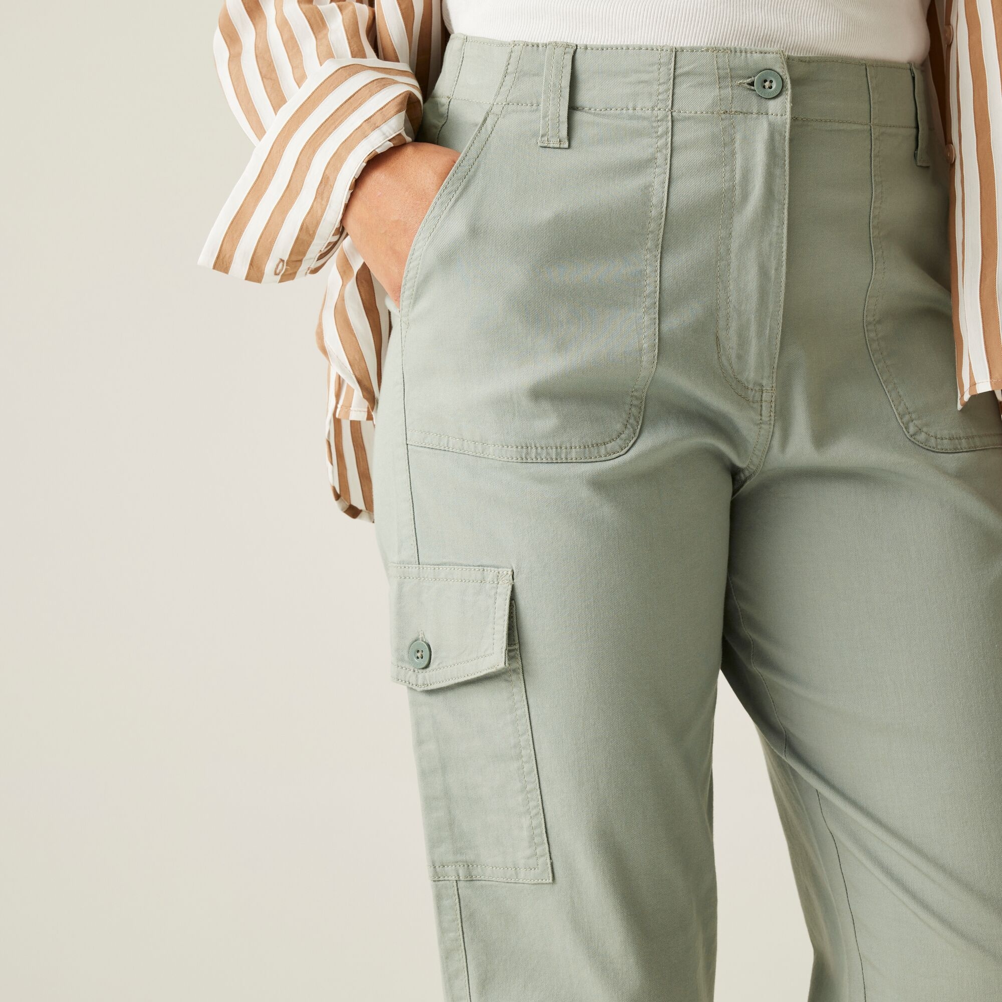 Women's Shorebella Capri Trousers | Glacier