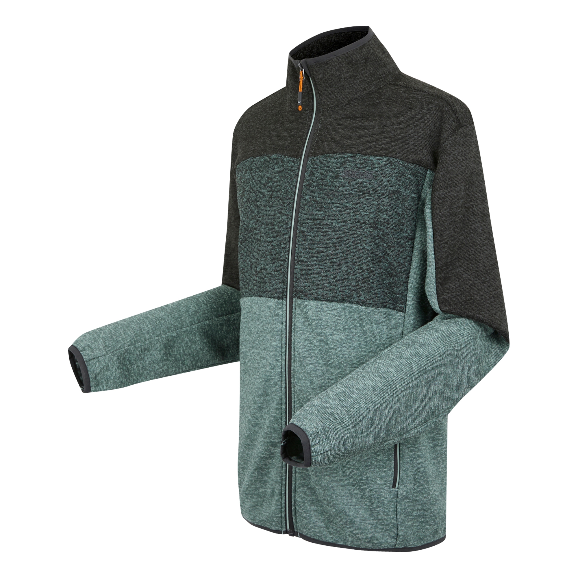 Men's Elram Full Zip Fleece | Glacier Stormy Weather Ash