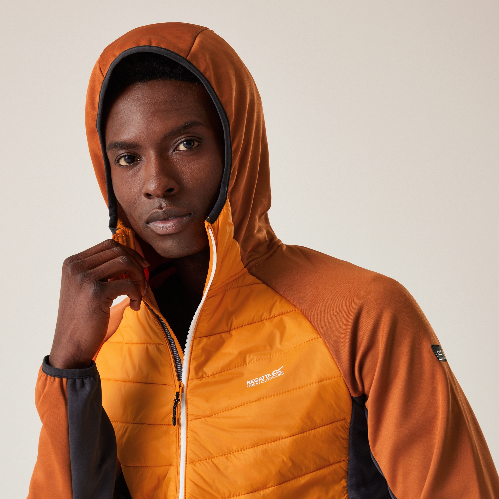 Men's Andreson VIII Hybrid Jacket | Orange Pepper Burnt Copper Ash