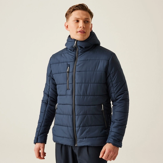 Men's Navigate Thermal Jacket | Navy French Blue