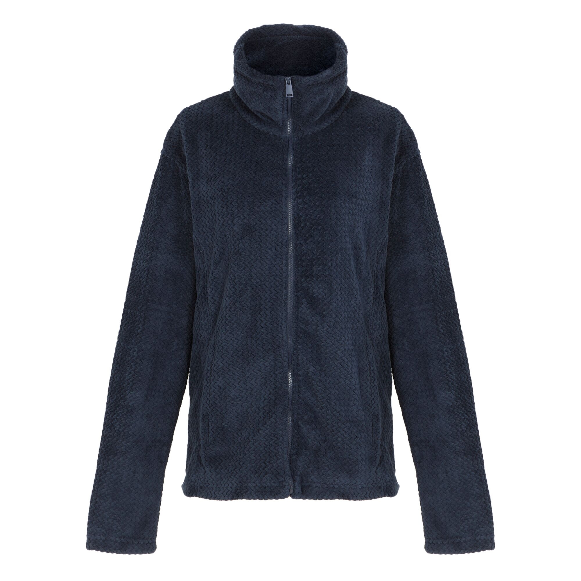 Women's Heidy Fluffy Full Zip Fleece | Navy