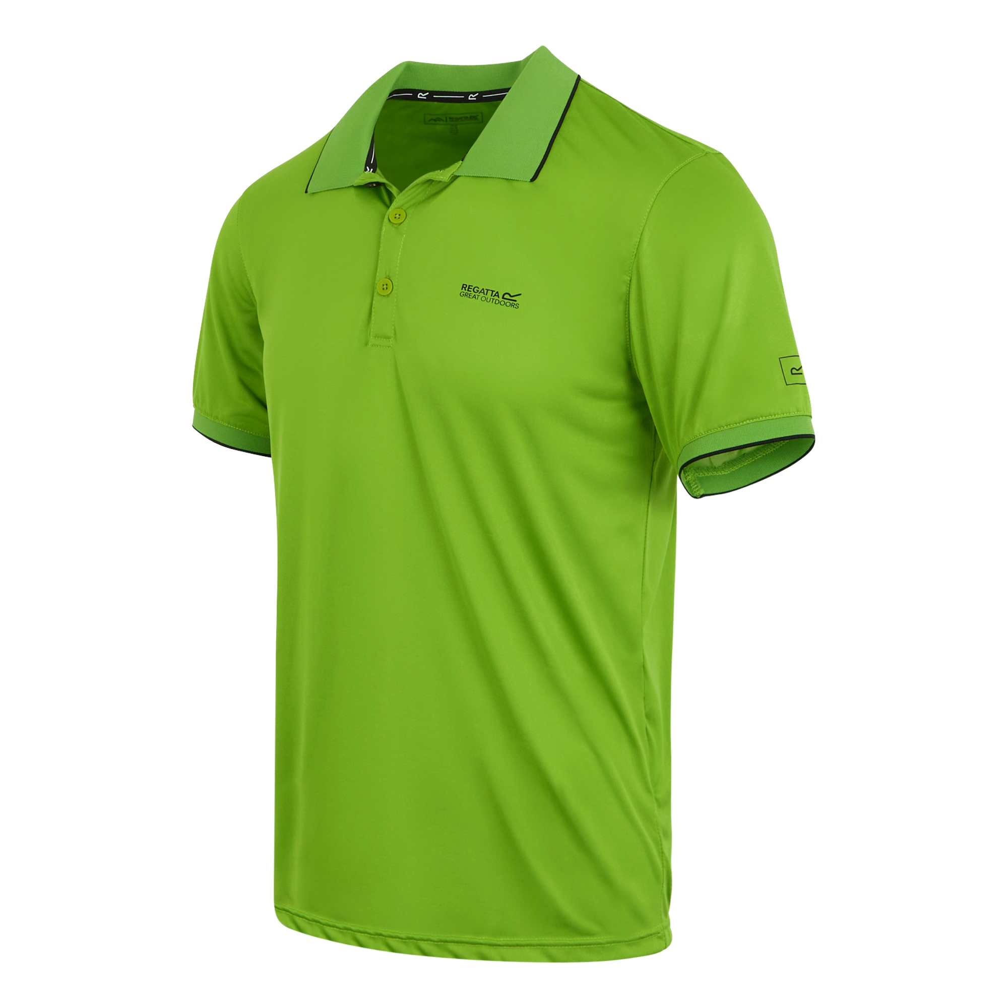 Men's Remex II Jersey Polo Shirt | Grenoble Green Solid