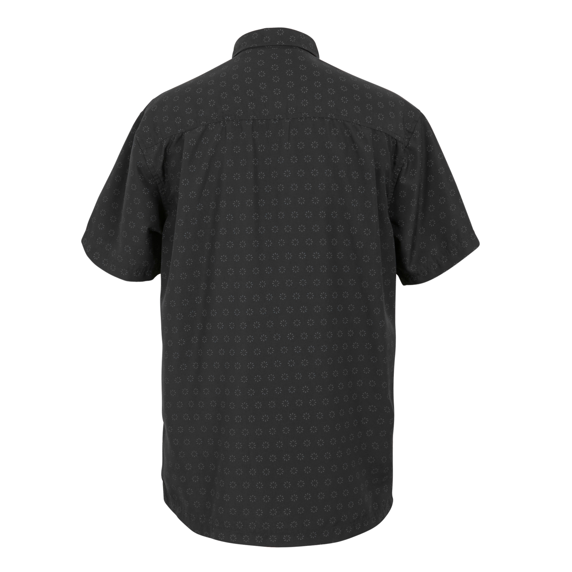 Men's Mindano IX Short Sleeve Shirt | Black Circle Print