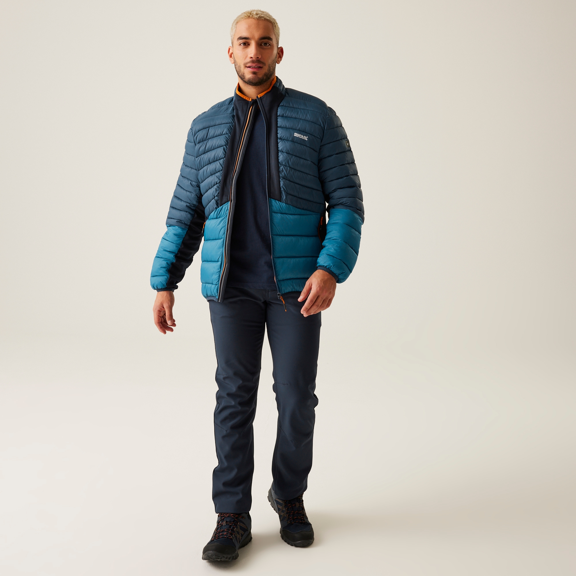 Men's Leedre Hybrid Jacket | Moonlight Denim Moroccan Blue