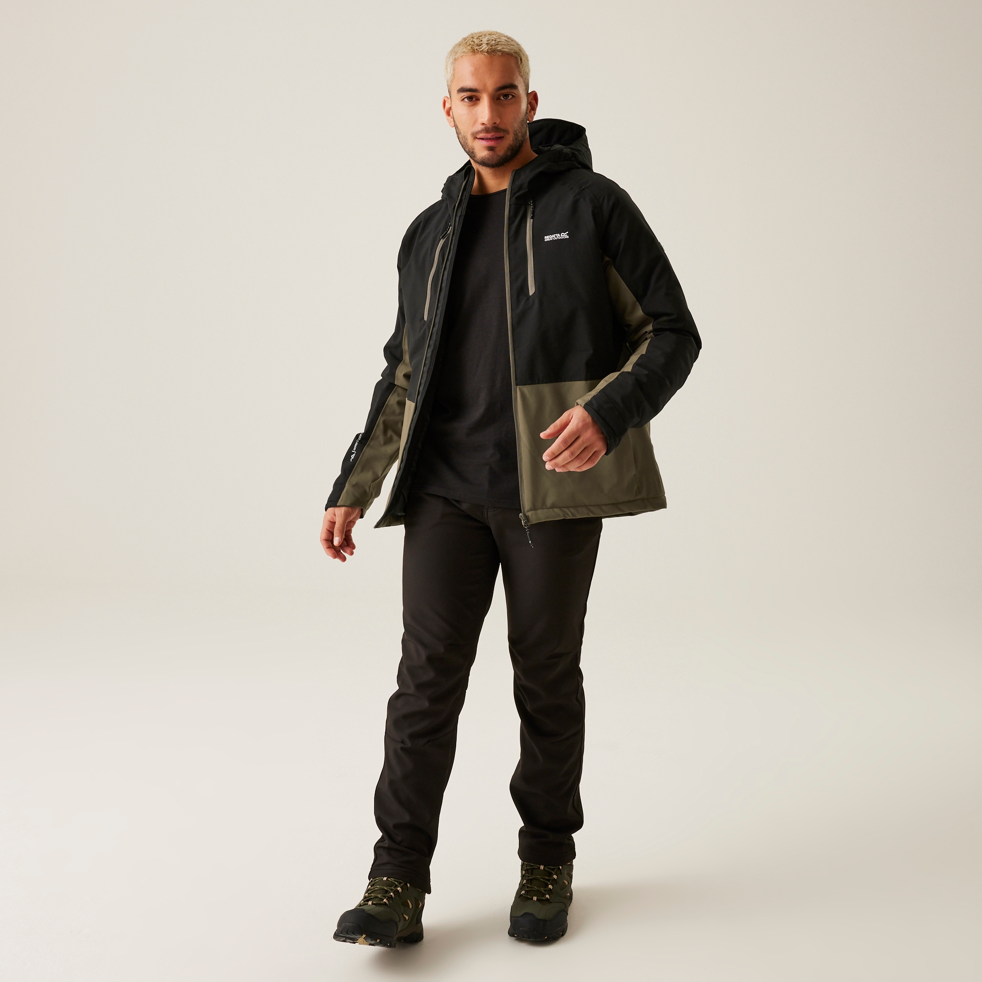 Men's Highton Stretch Padded Jacket III | Crocodile Black
