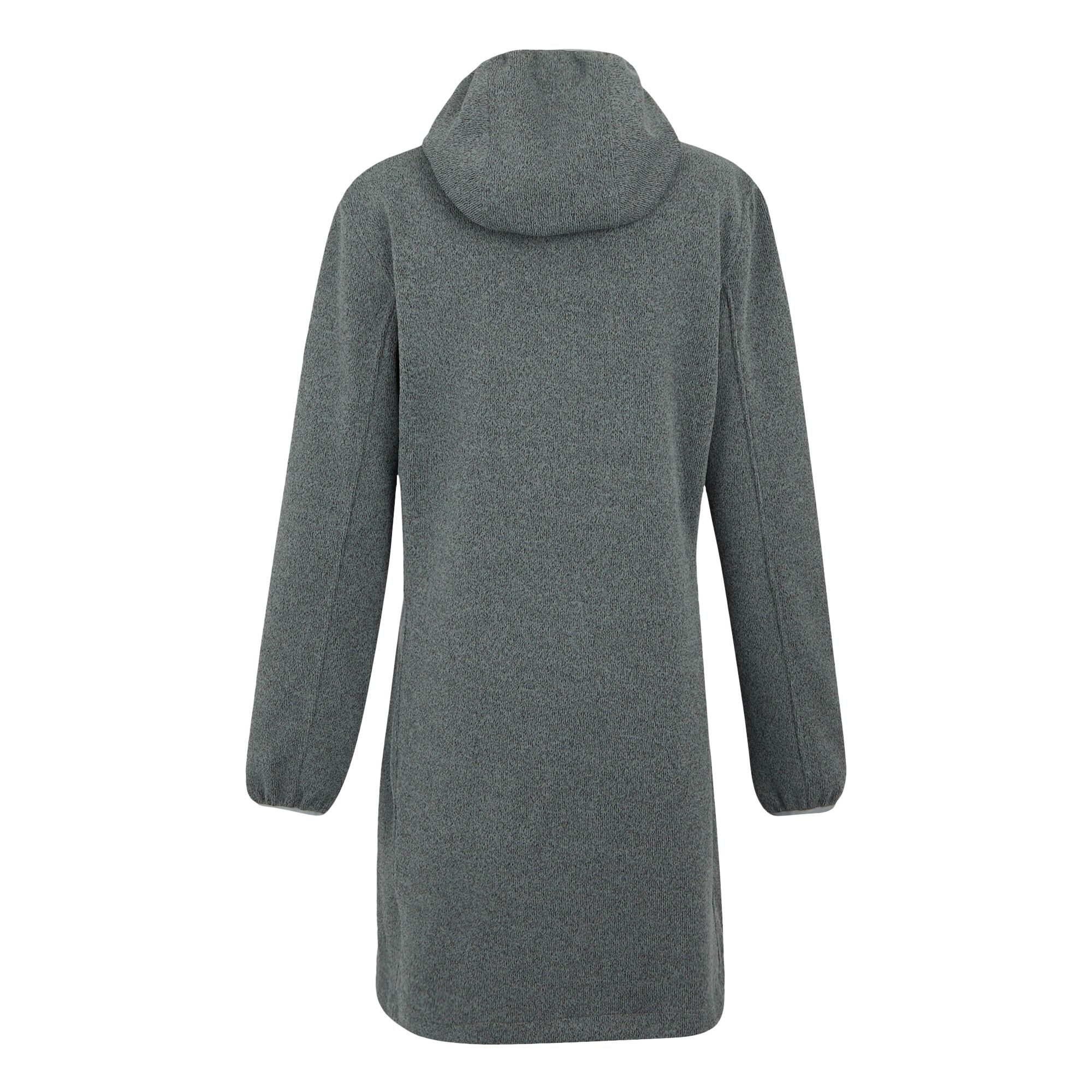 Women's Bloomfield Longline Fleece | Cloudy Grey Pop