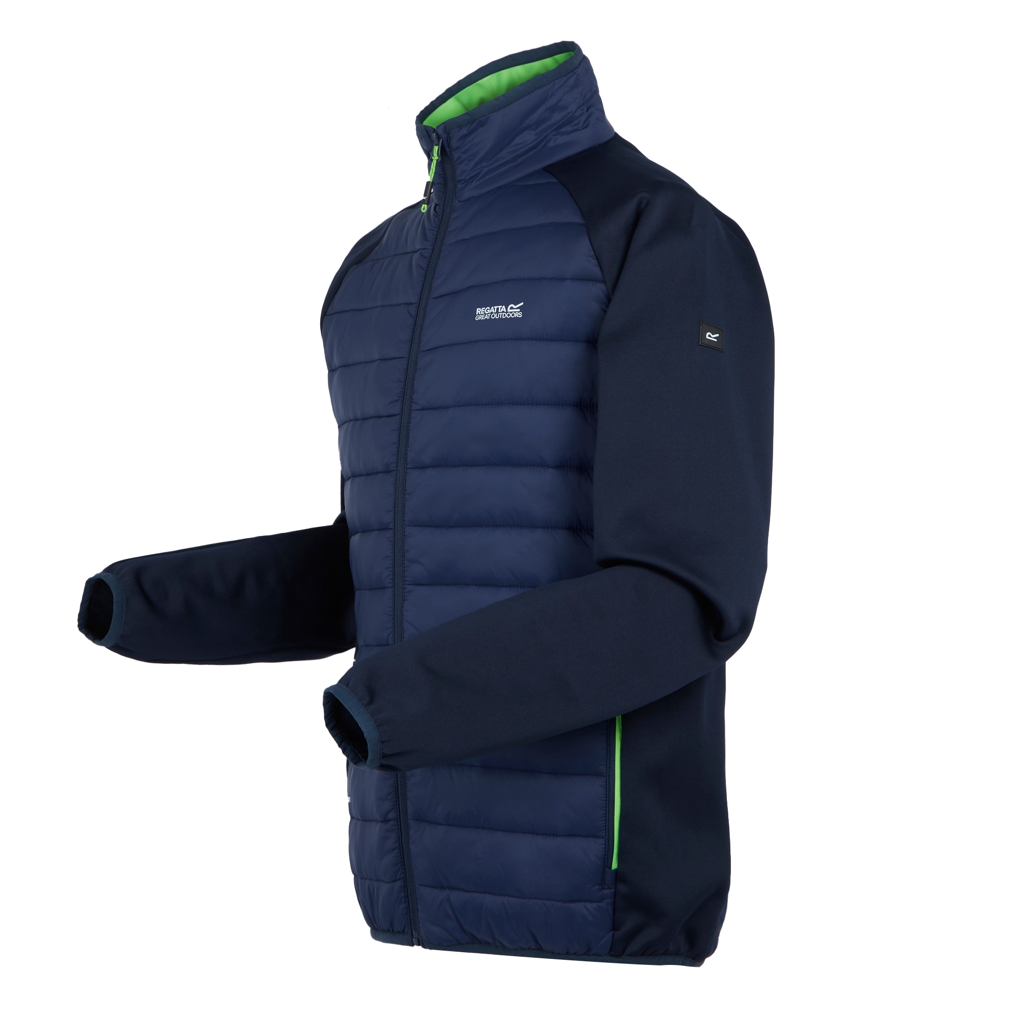 Men's Clumber IV Hybrid Jacket | Navy Green Flash