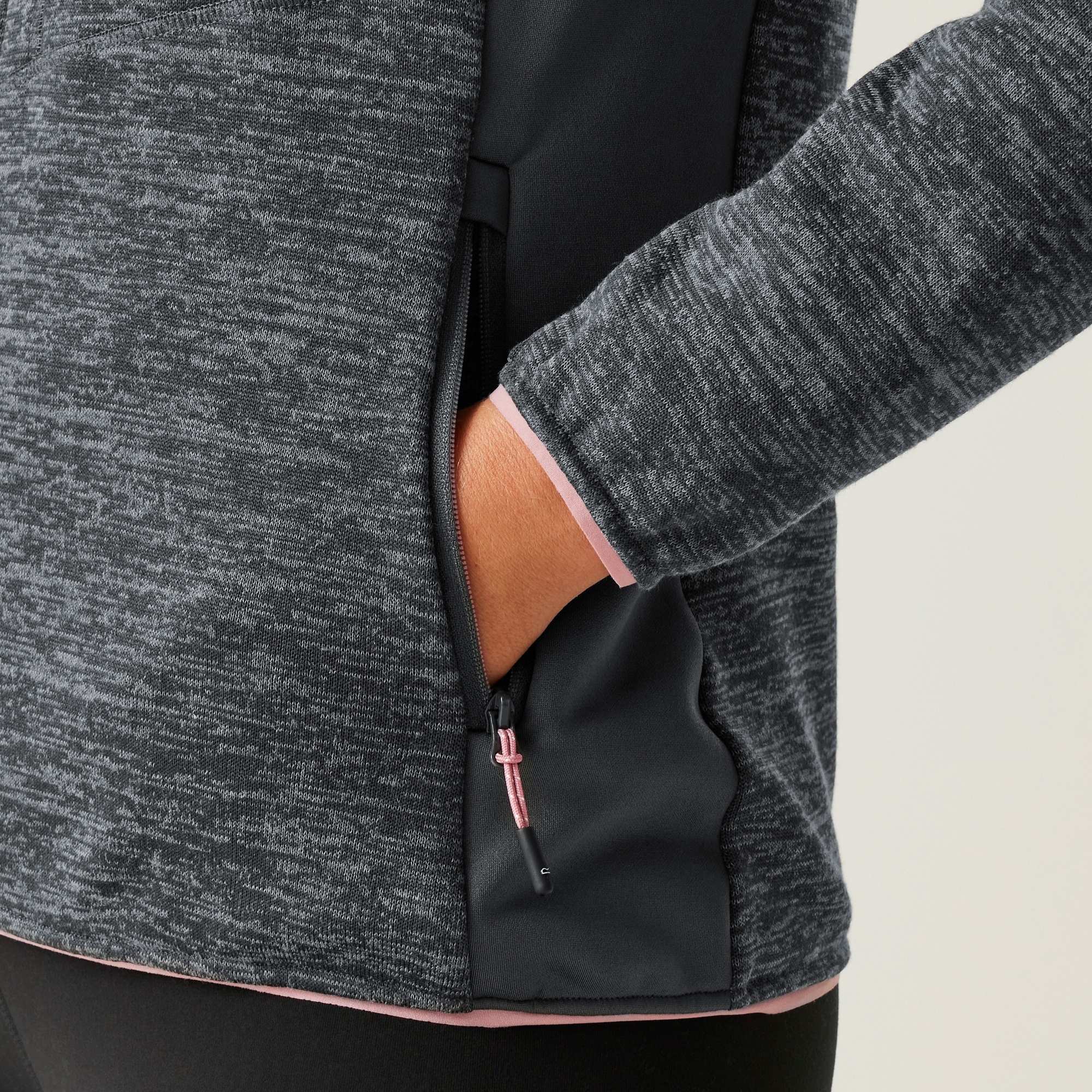 Women's Ralina Full Zip Fleece | Seal Grey Lilas