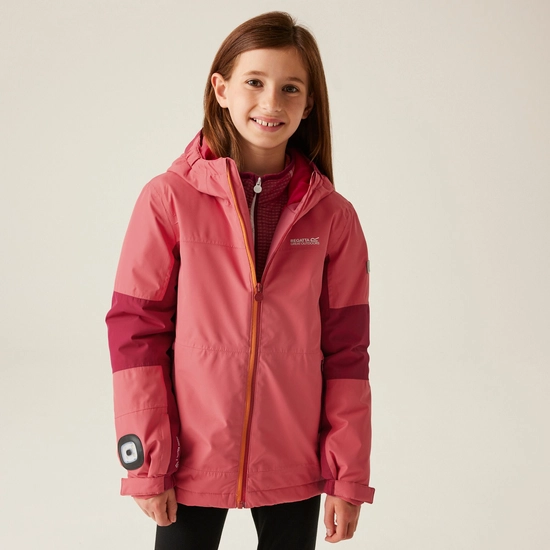 Kids' Beamz IV Waterproof Jacket | Seal Grey Black