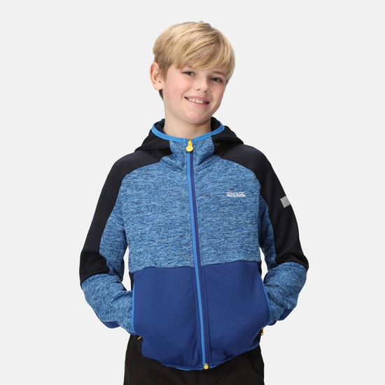 Kids' Dissolver VII Full Zip Fleece | Orange Pepper Californian Yellow