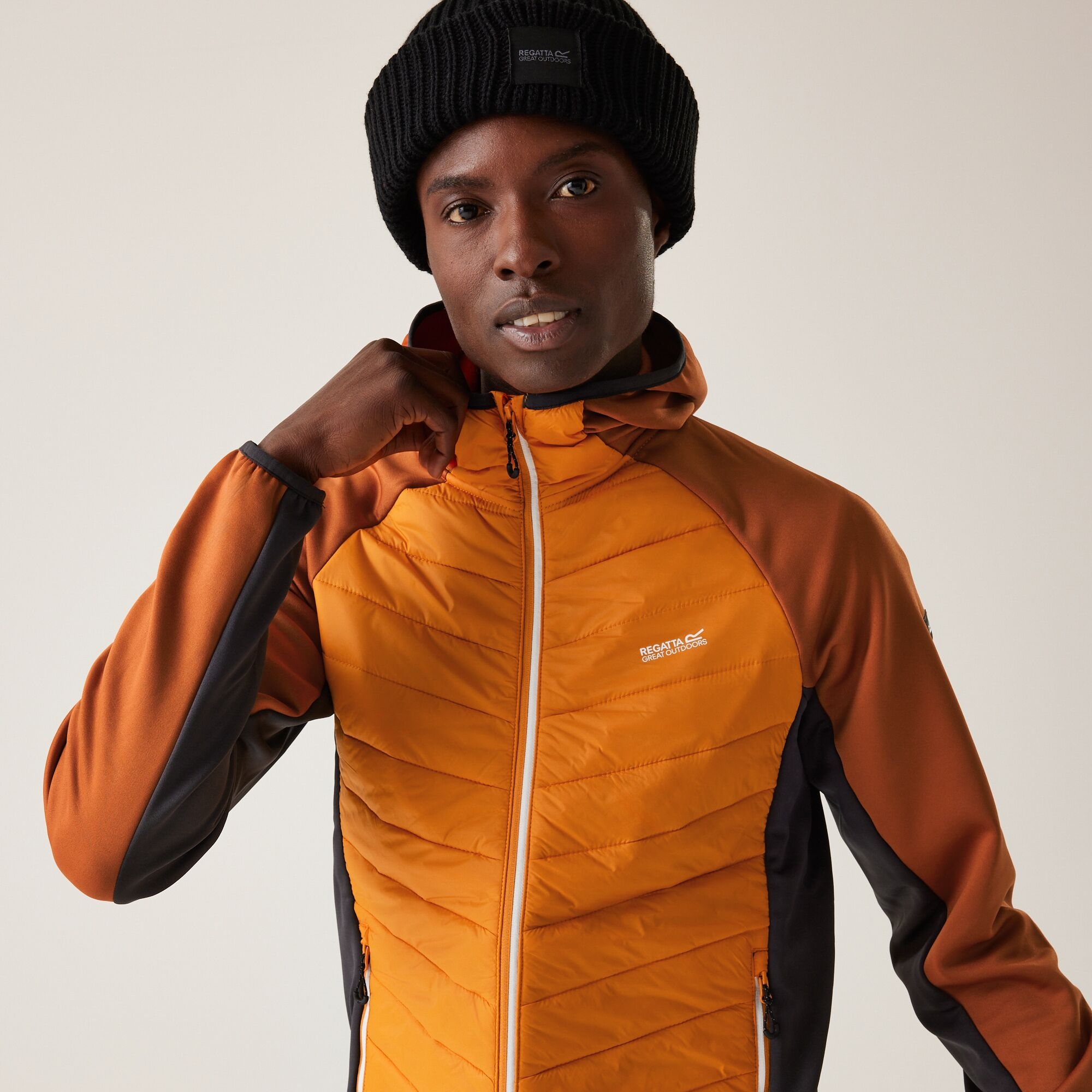 Men's Andreson VIII Hybrid Jacket | Orange Pepper Burnt Copper Ash