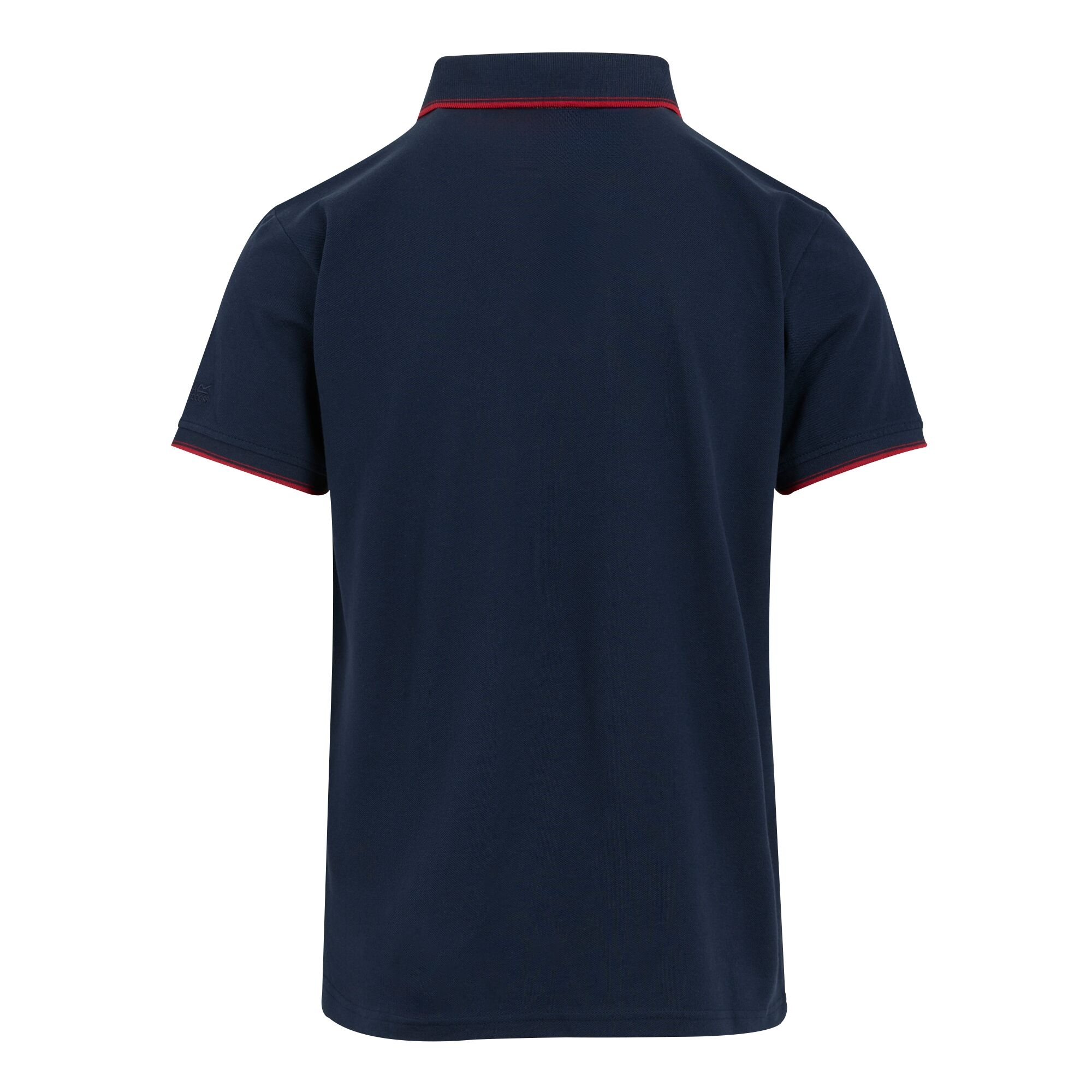 Men's Tadeo II Polo Shirt | Navy Poppy Red Tipping
