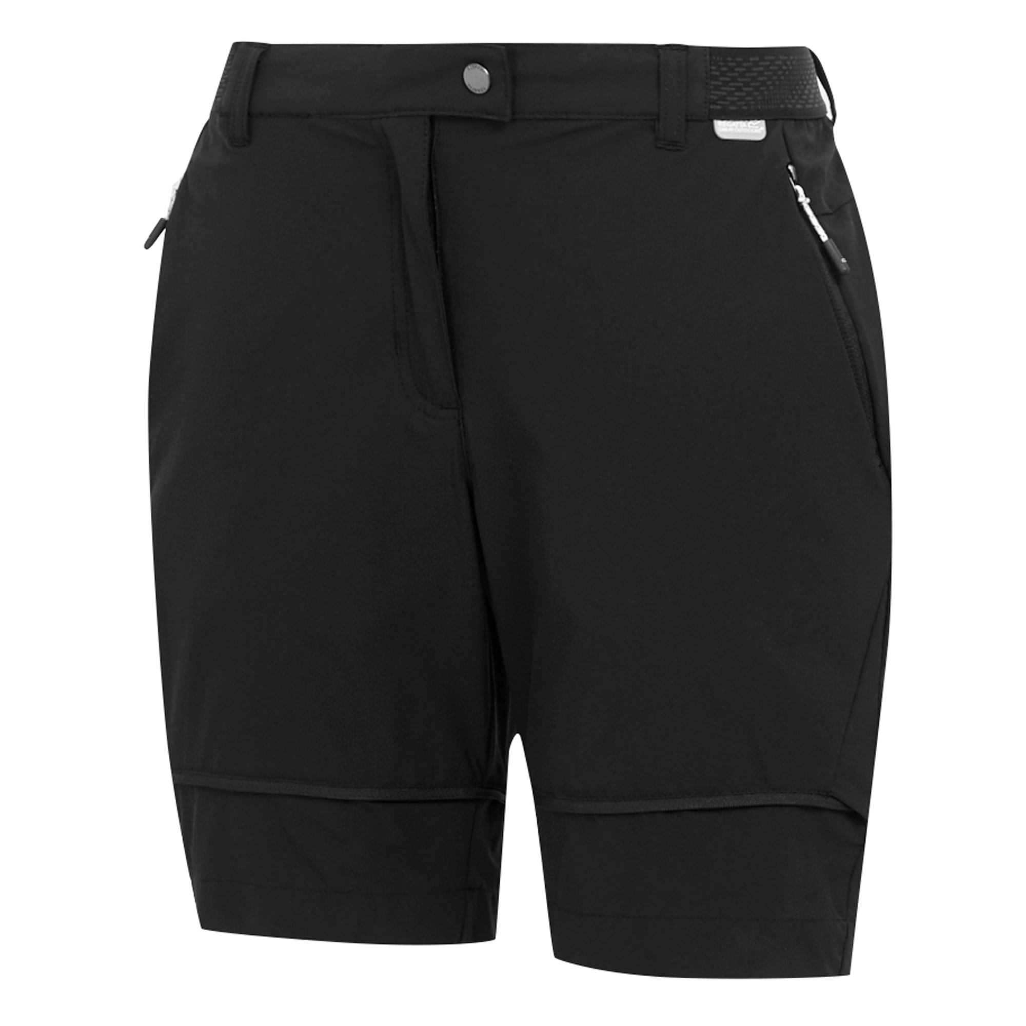 Women's Mountain Zip Off Walking Trousers | Black
