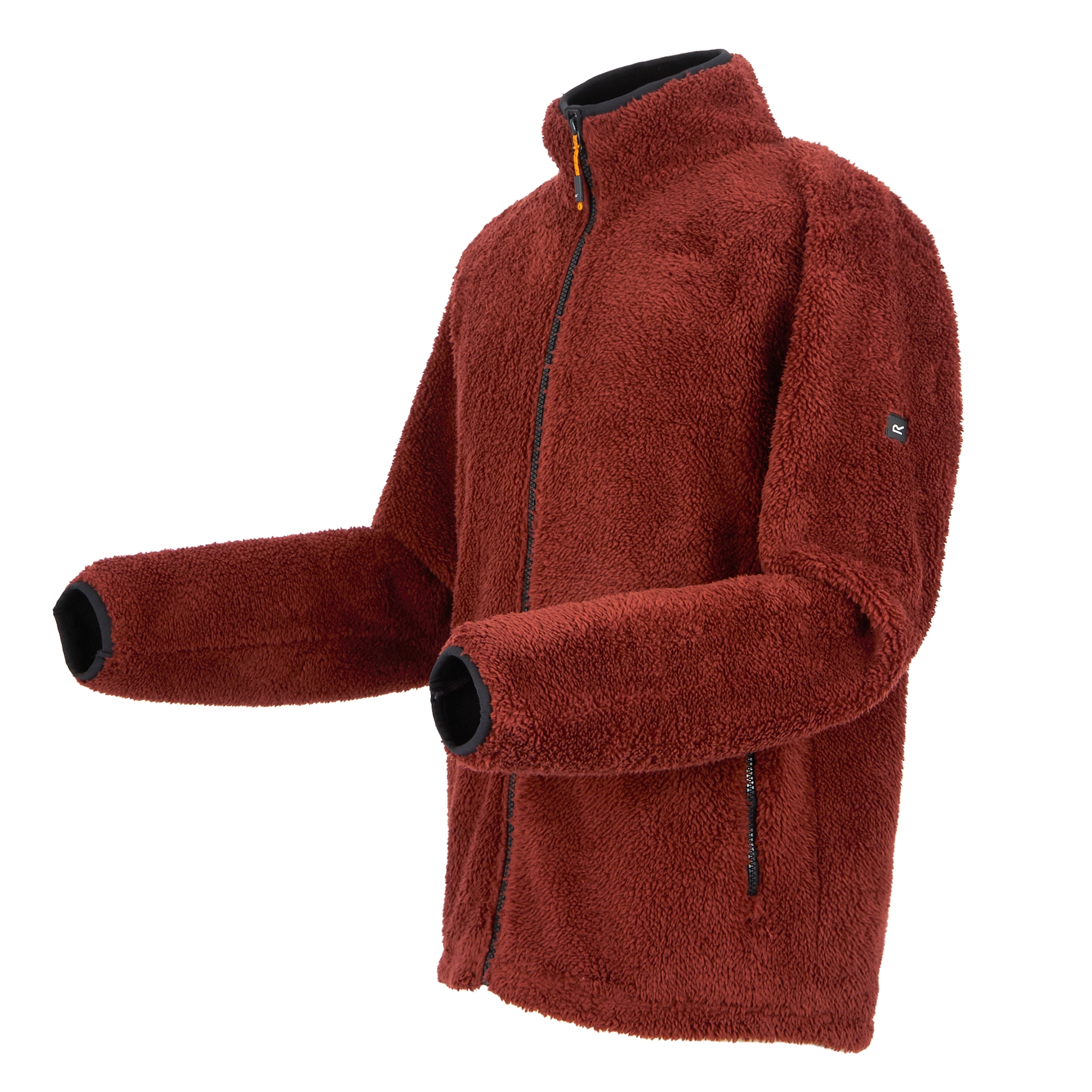 Men's Midoor Fluffy Fleece | Red Ochre