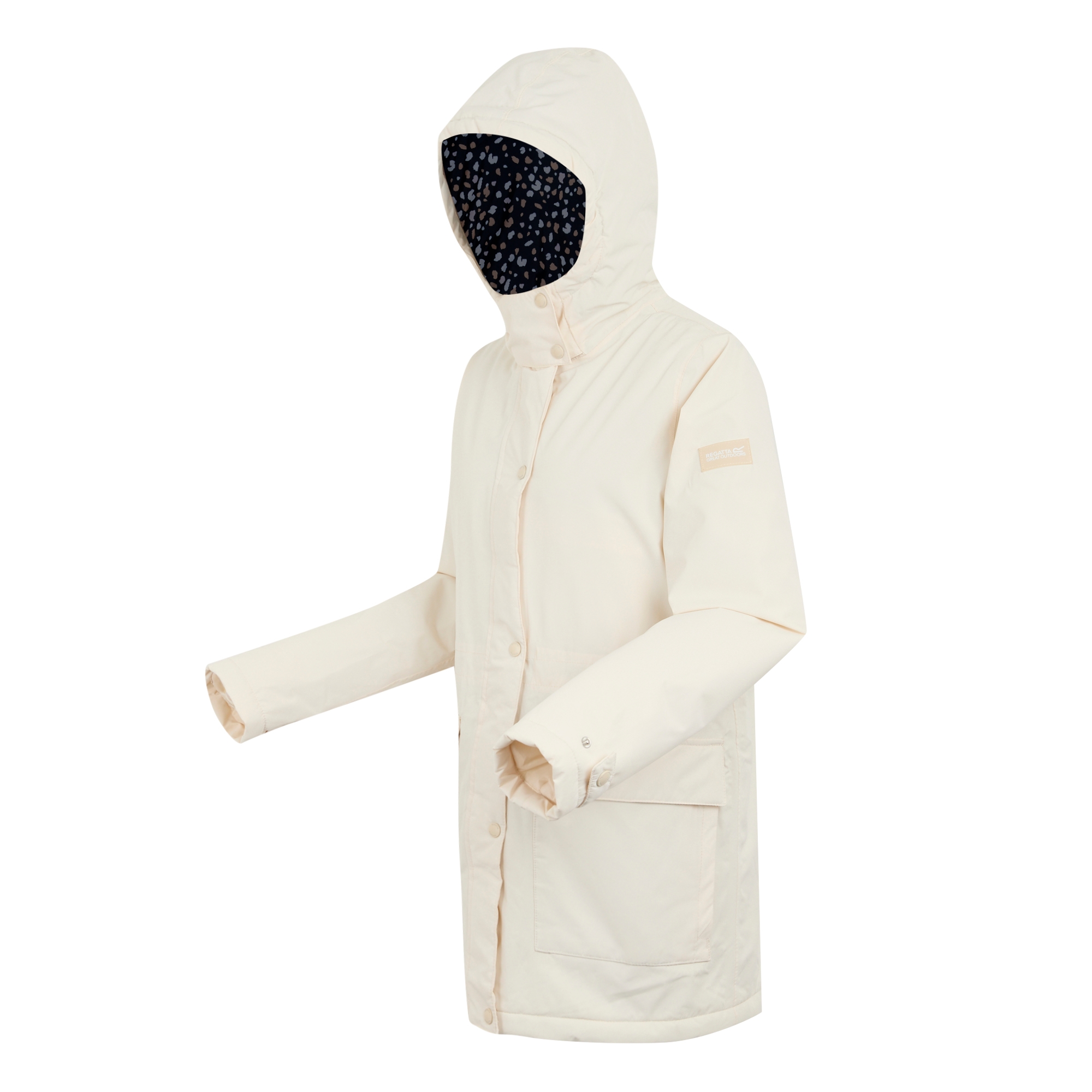 Women's Mireya Waterproof Insulated Jacket | Light Vanilla Spot Print