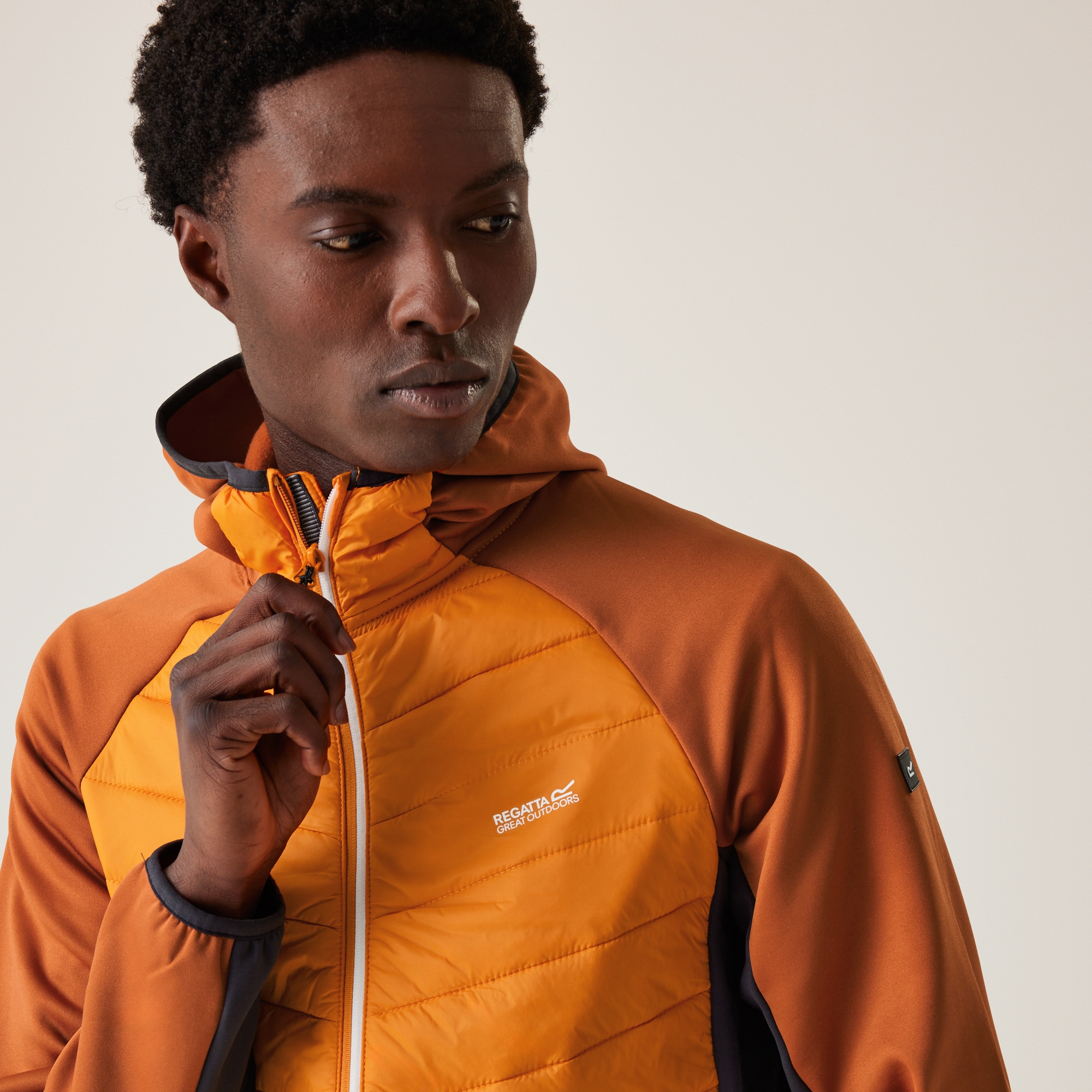Men's Andreson VIII Hybrid Jacket | Orange Pepper Burnt Copper Ash