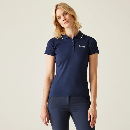 Women's Maverick V Active Polo Shirt | Purple Sage
