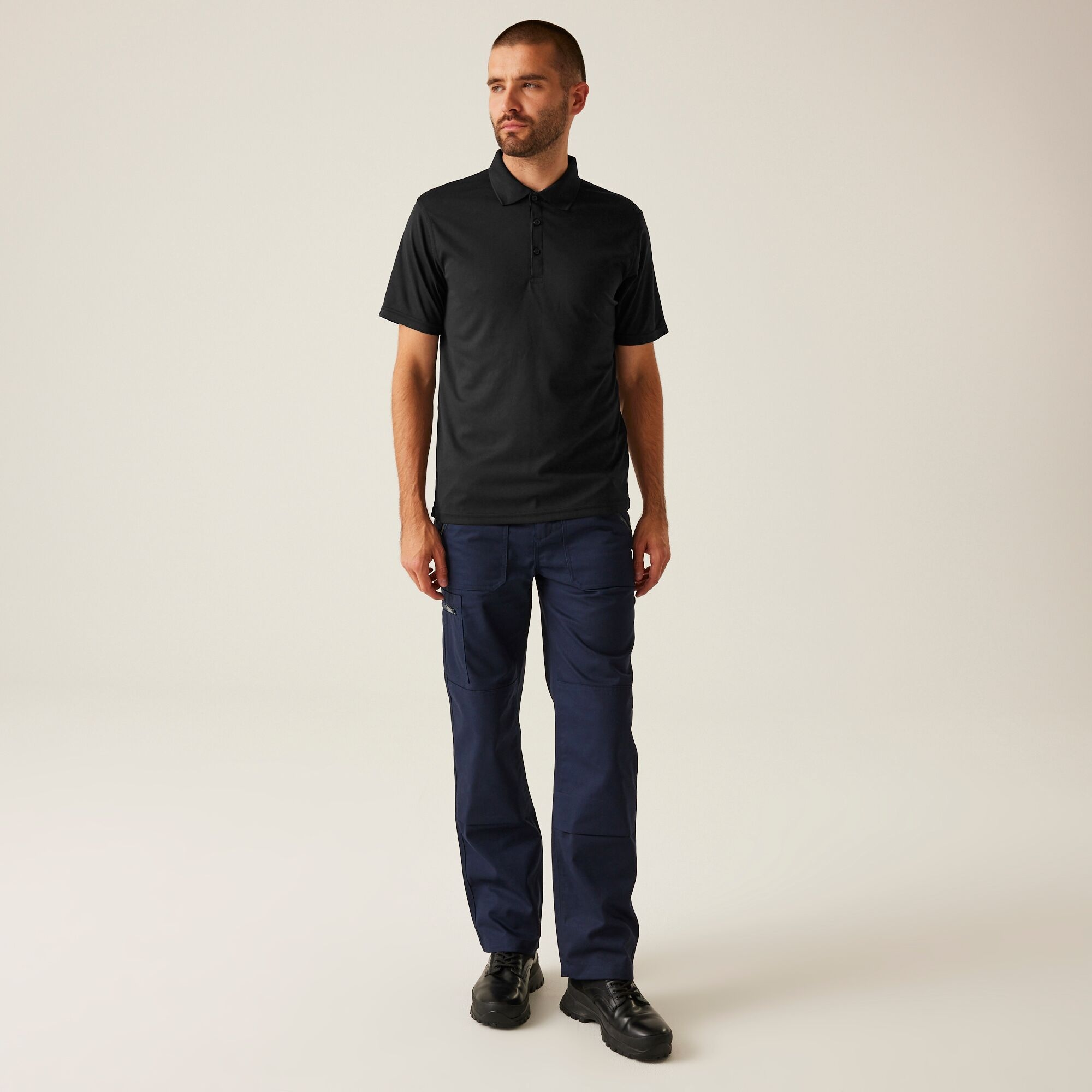 Men's Pro Wicking Polo | Black