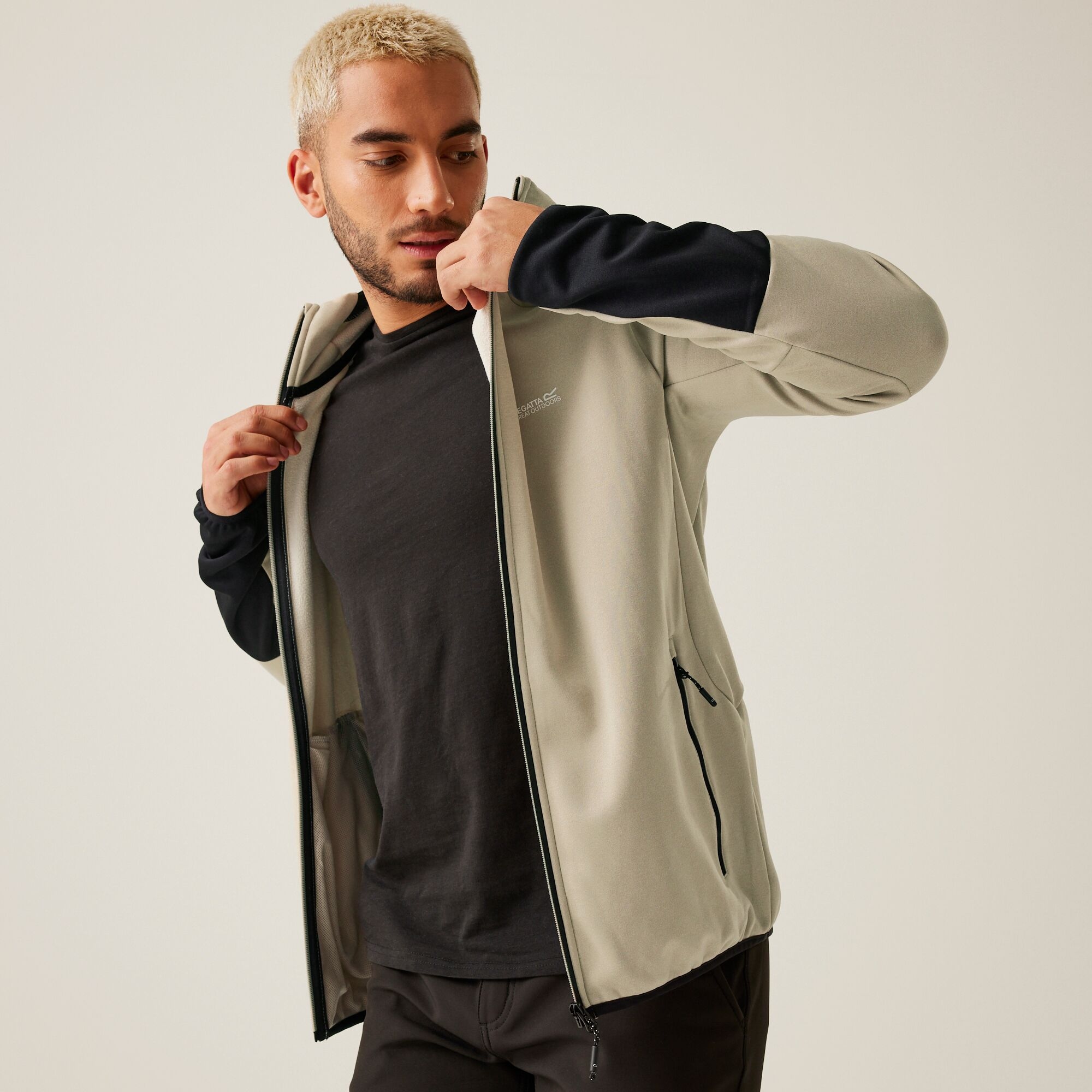 Men's Sarwood Softshell Jacket | Abbeystone Marl Black
