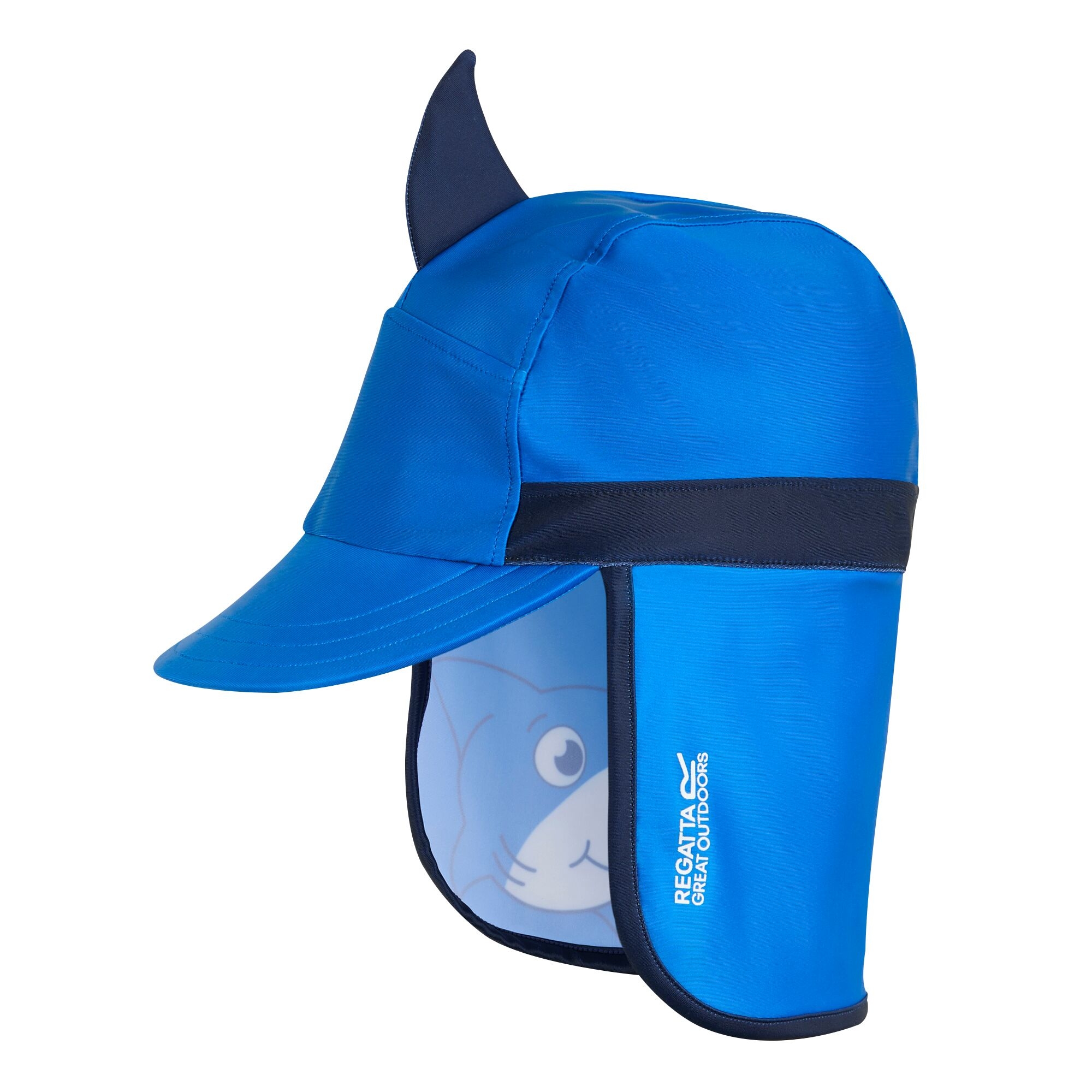 Kids' 3D Protect Cap | Hawaiian Blue Navy Bubbles