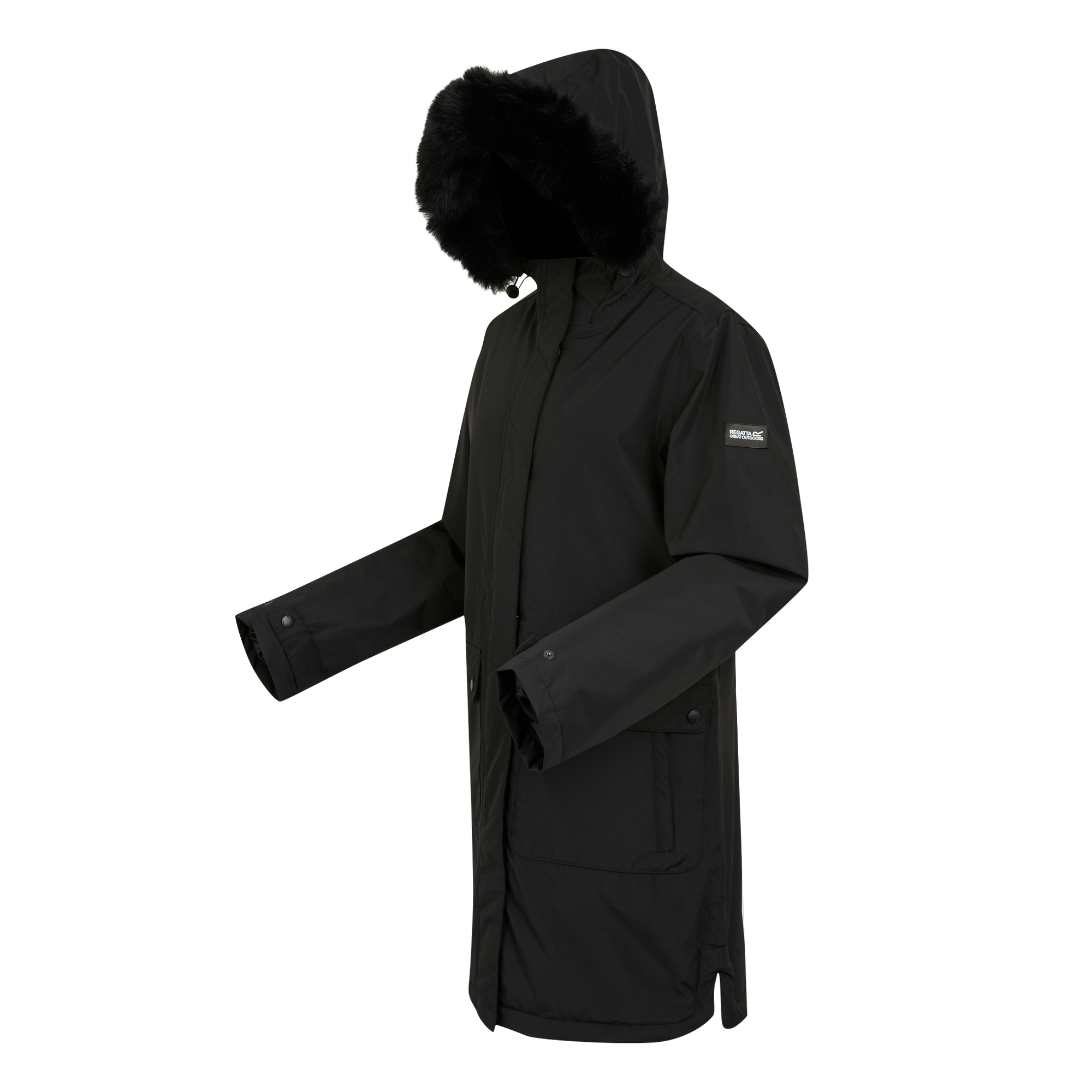Women's Sabinka II Fur Trim Parka Jacket | Black