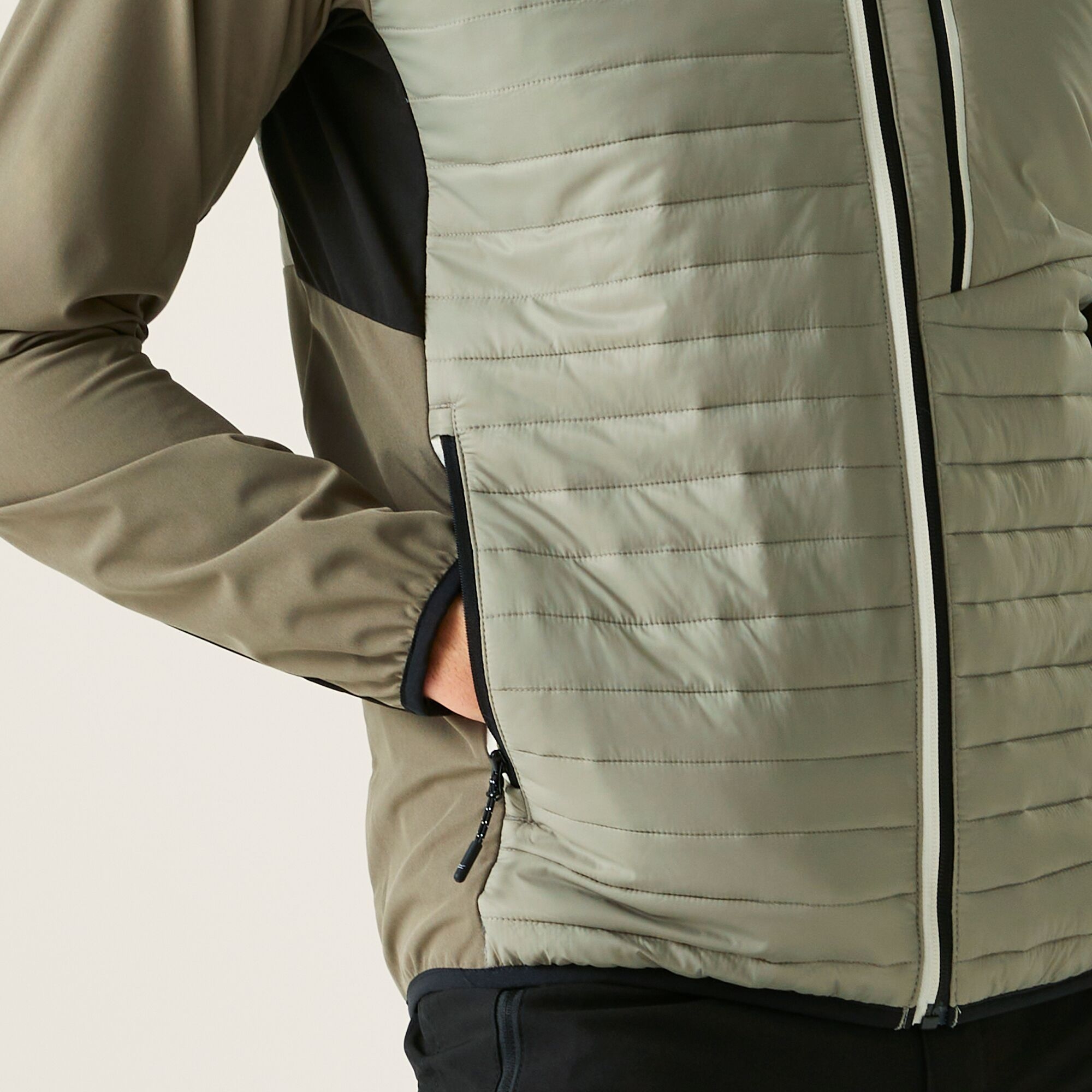 Men's Pro Hybrid II Jacket | Golden Sand Treetop Black