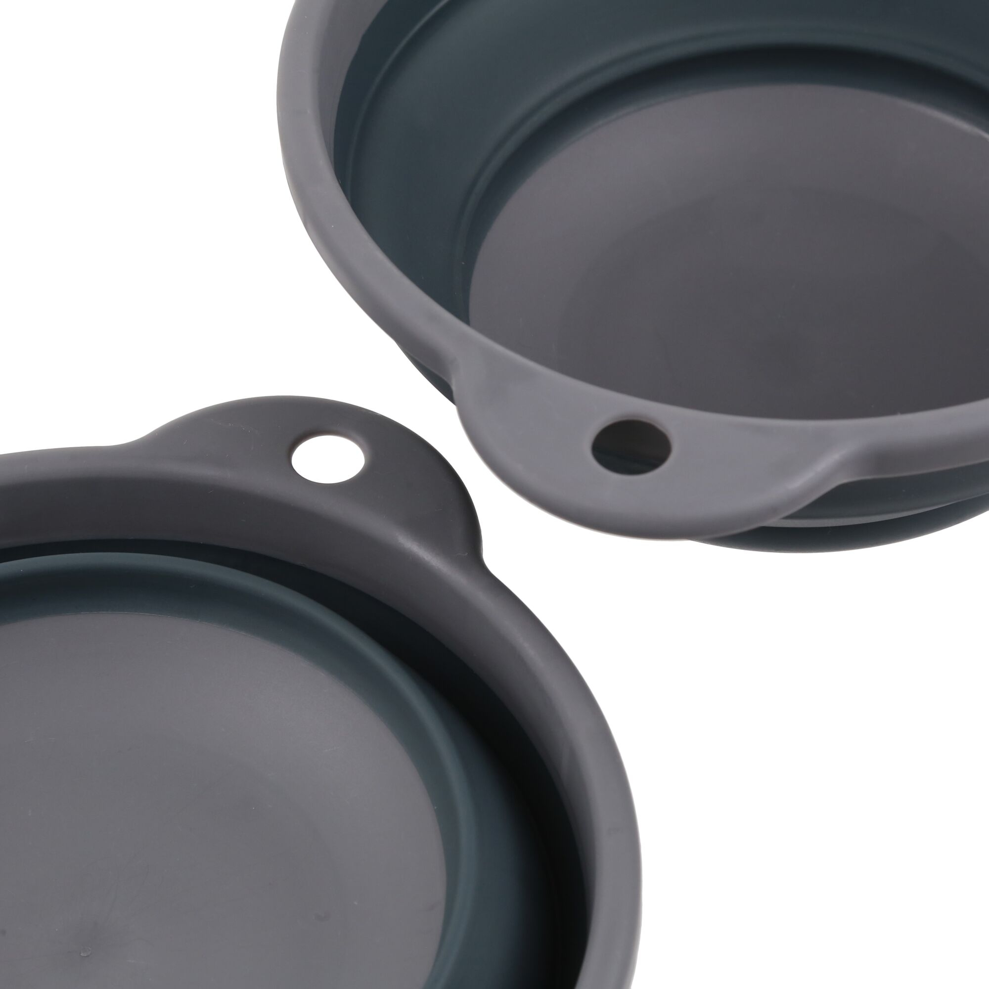 Folding Bowls Set of 4 | Ebony Grey