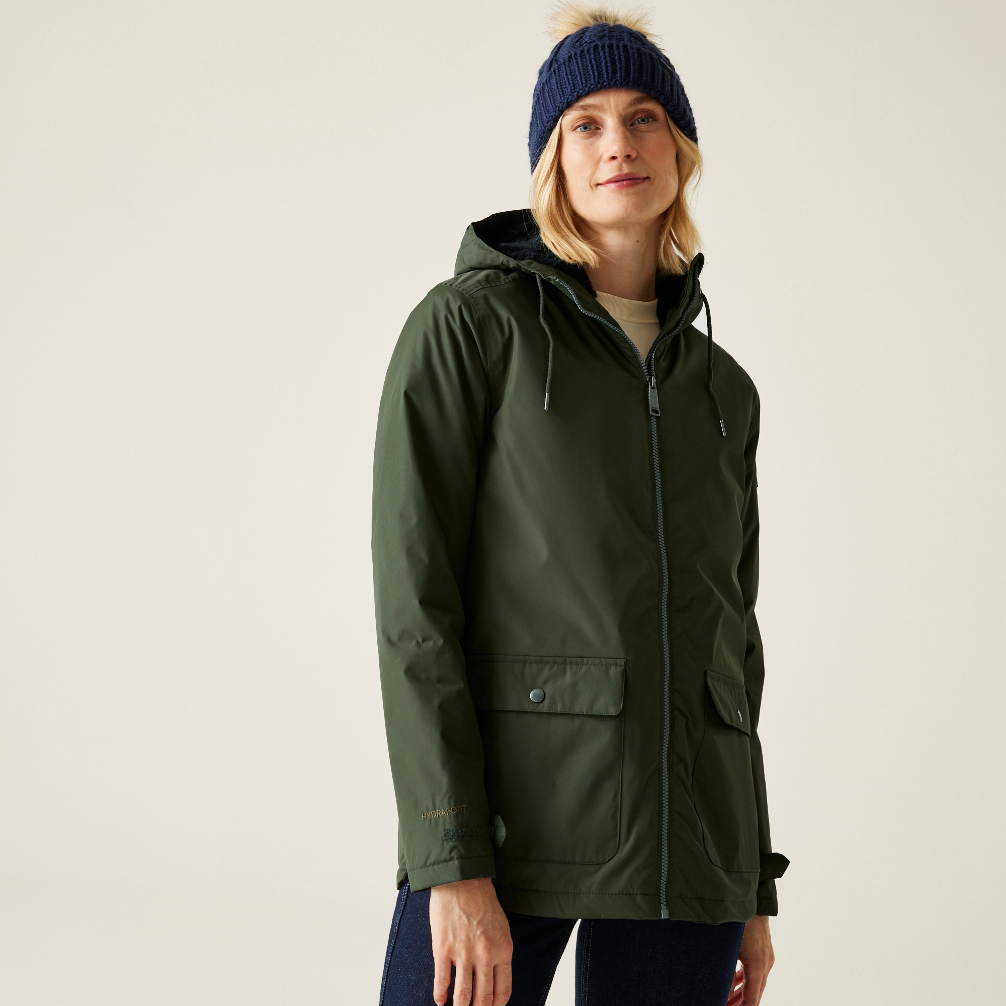 Women's Broadia Waterproof Jacket | Dark Khaki