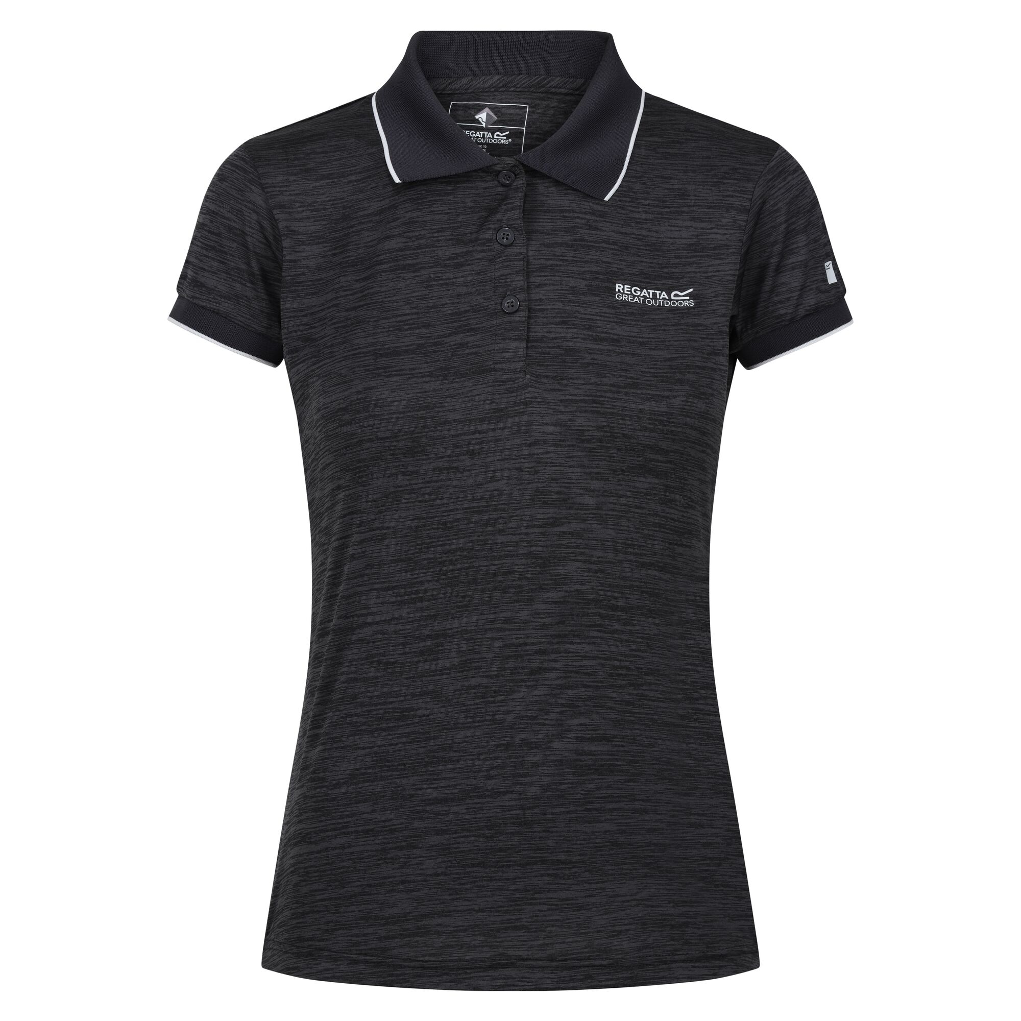 Women's Remex II Active Polo Shirt | Black