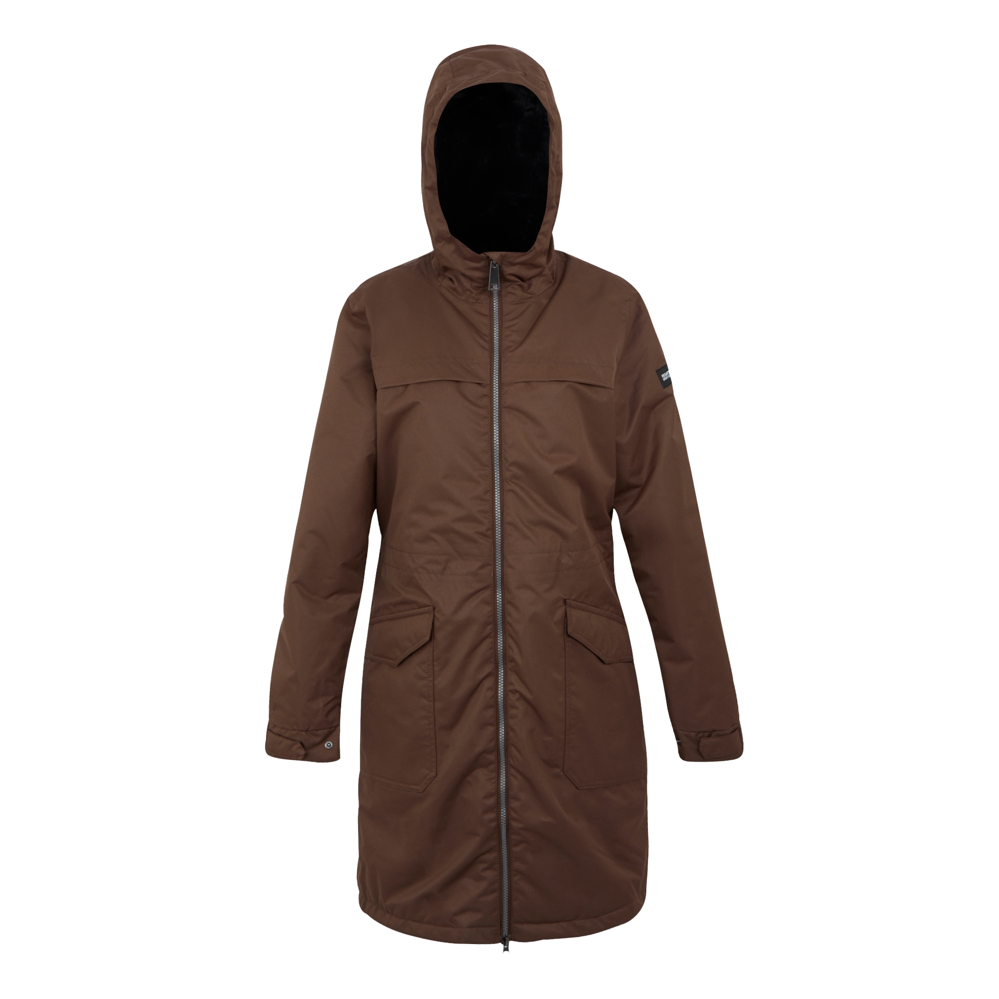 Women's Romine II Waterproof Parka Jacket | Dark Brown Black
