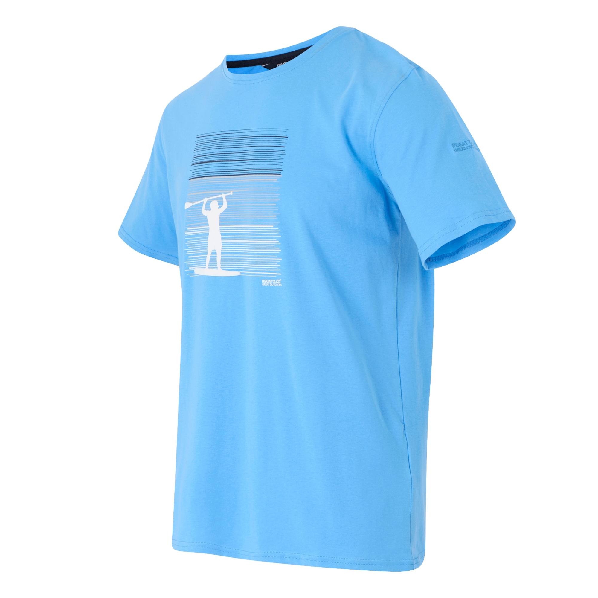 Men's Cline IX T-Shirt | Elysium Blue Paddleboard