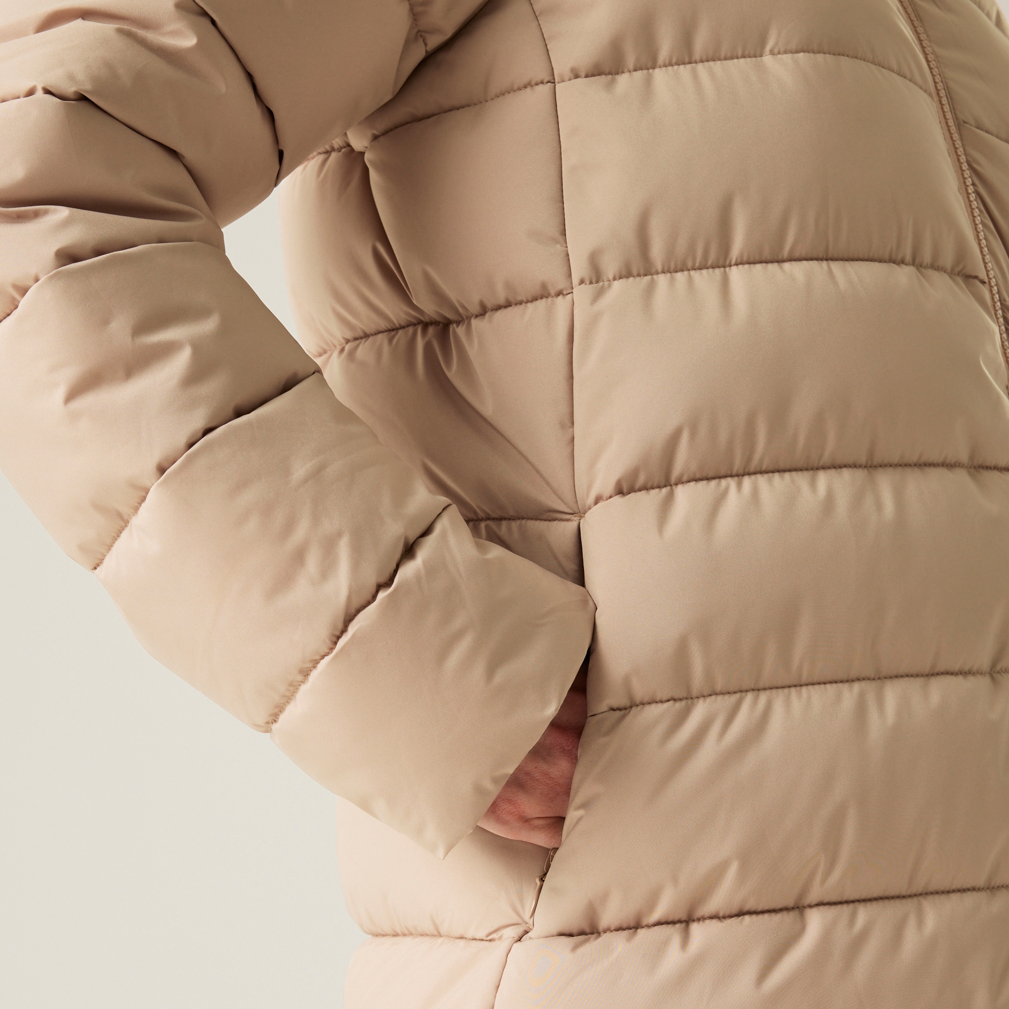 Women's Elender Quilted Jacket | Warm Taupe
