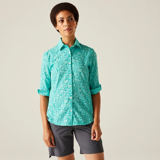 Women's Kinnis Lightweight Shirt | Peach Bloom Solid