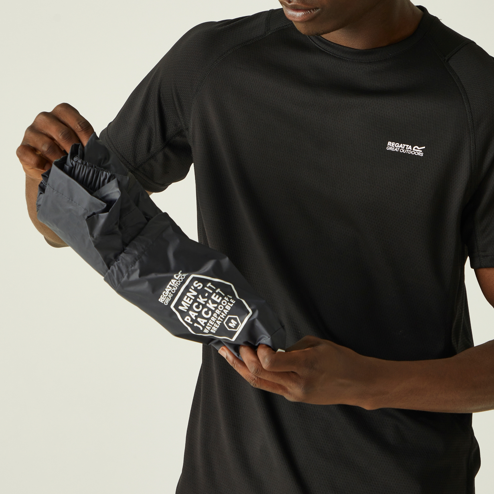 Men's Pack-It III Waterproof Jacket | Seal Grey