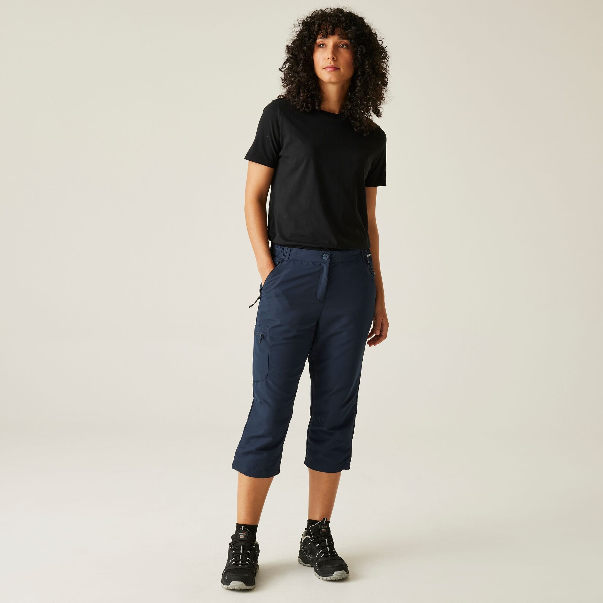 Women's Chaska III Capri Walking Trousers | Navy