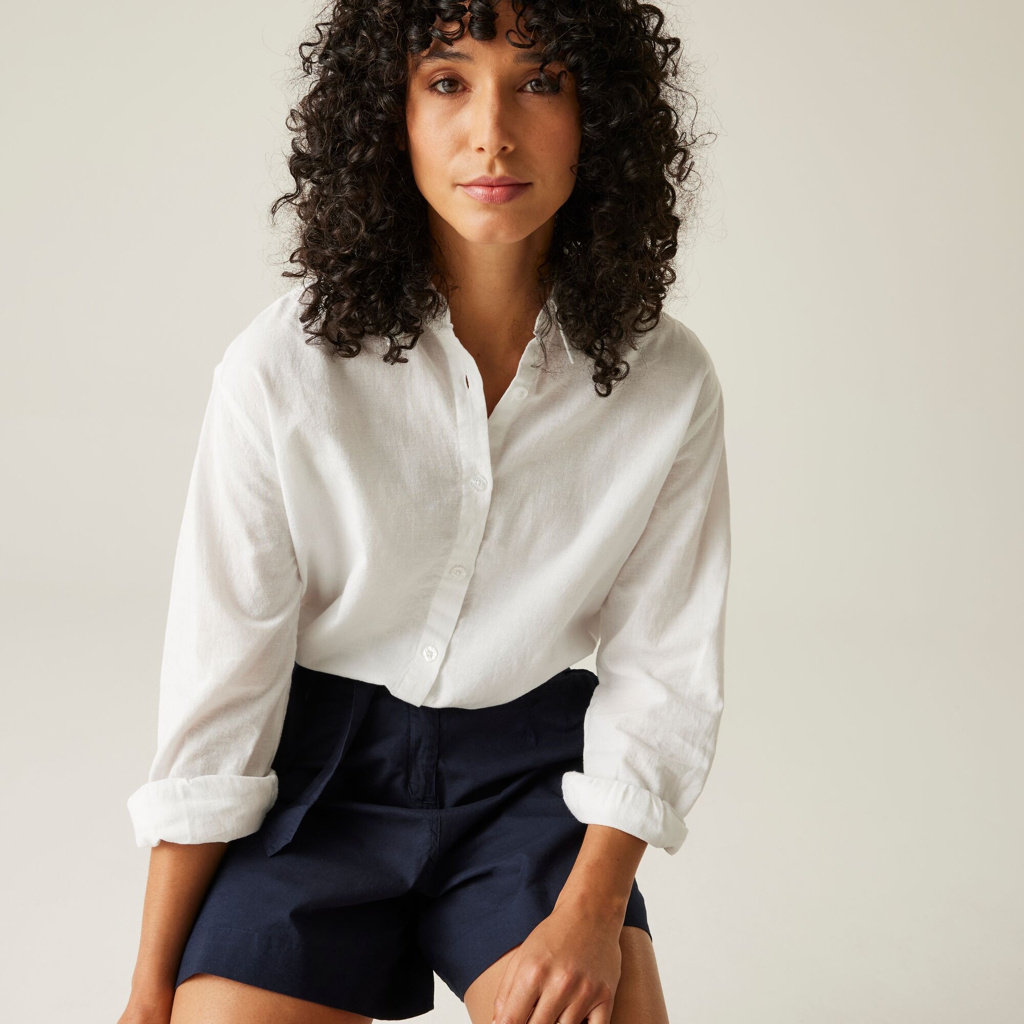 Orla Kiely Summer II Shorts | Navy