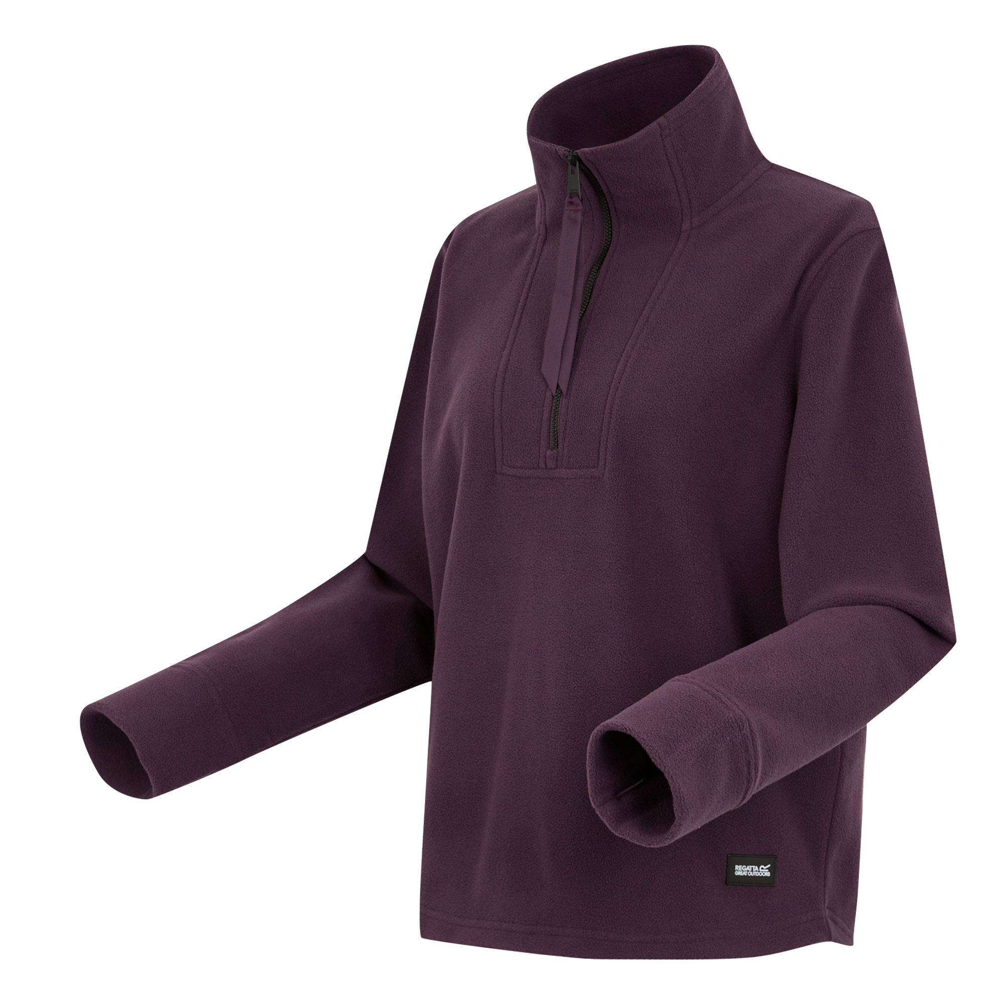 Women's Juliette Half Zip Fleece | Deep Plum