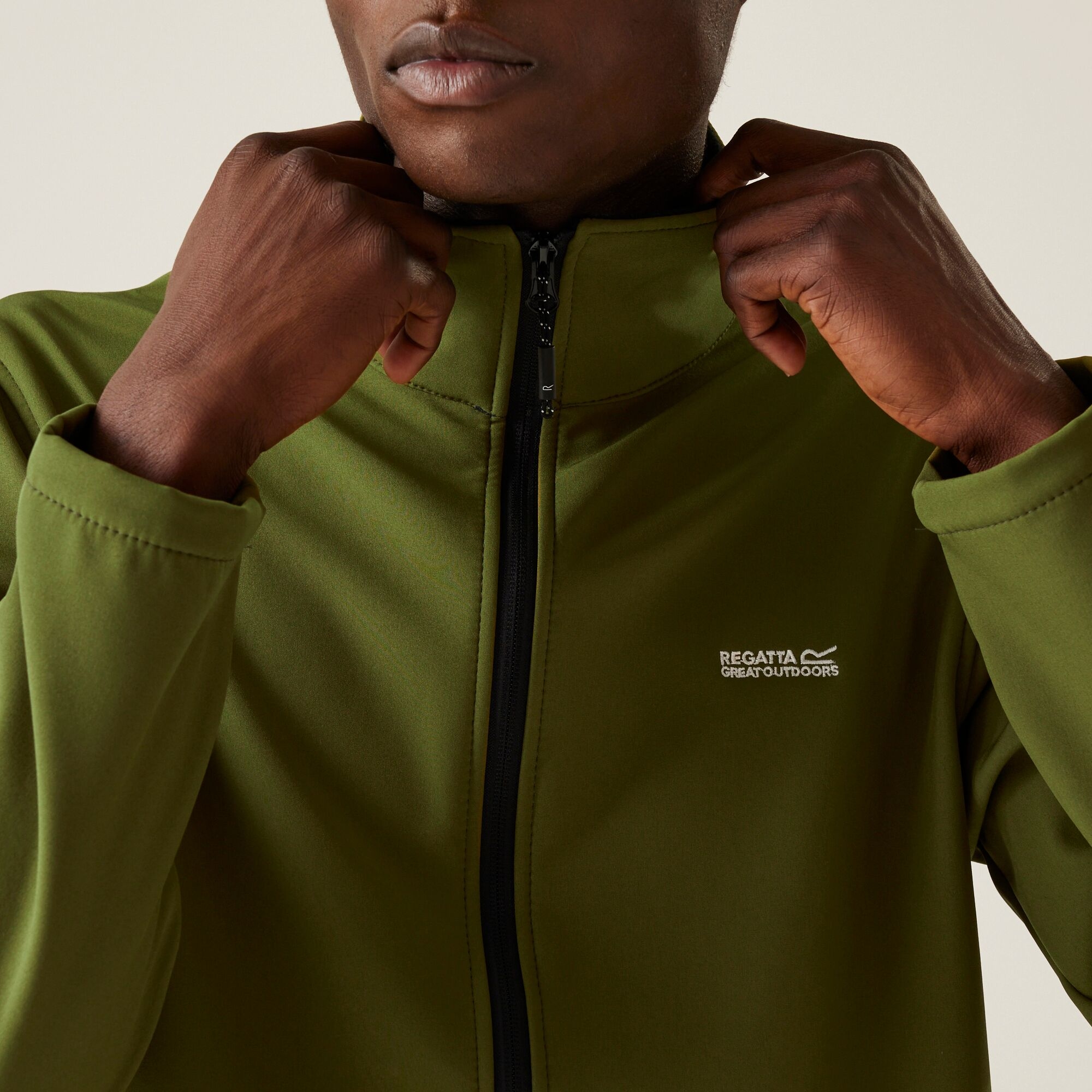 Men's Cera V Softshell Jacket | Nephrite Green