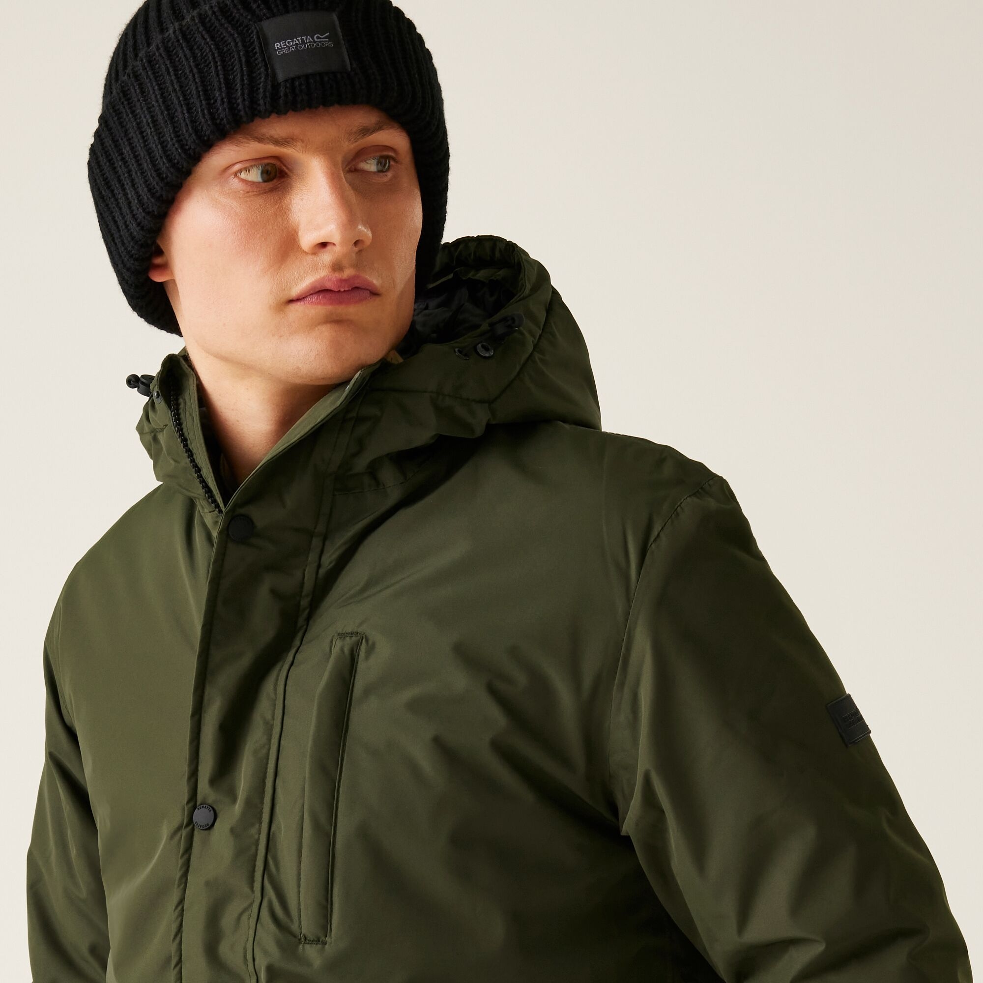 Men's Salinger IV Waterproof Jacket | Dark Khaki