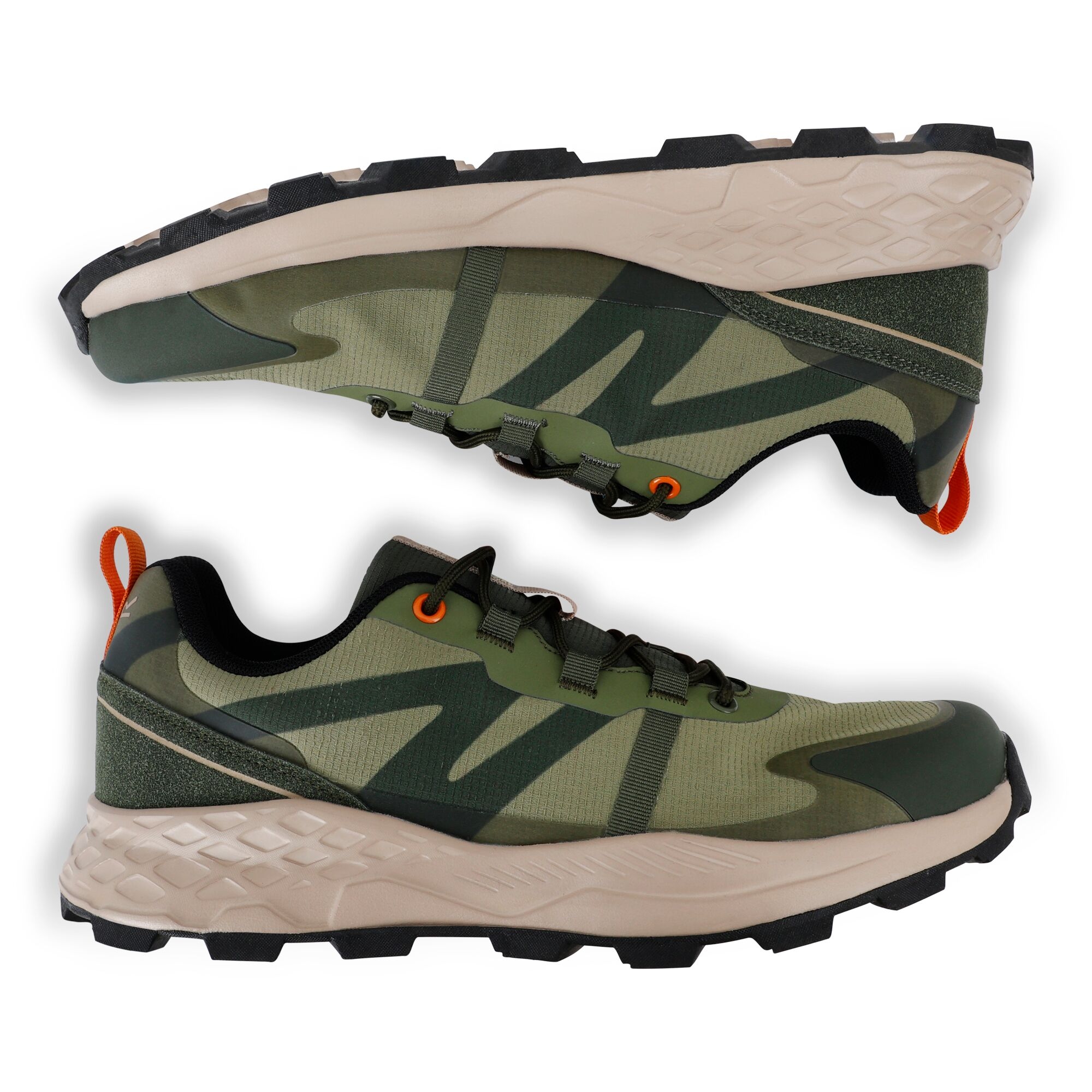 Men's Leighton Trainers | Dark Khaki Fox