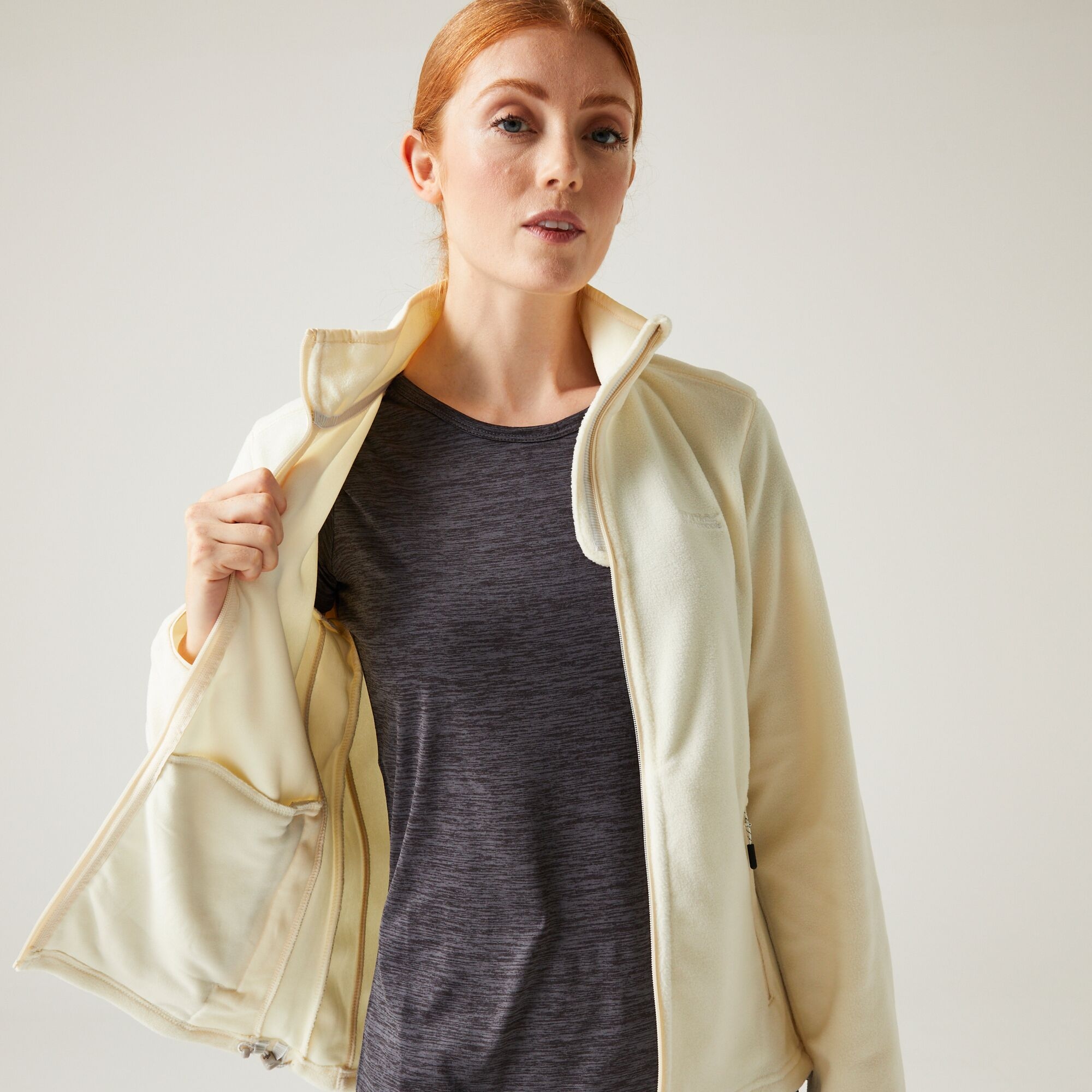 Women's Floreo IV Full Zip Fleece | Polar Bear