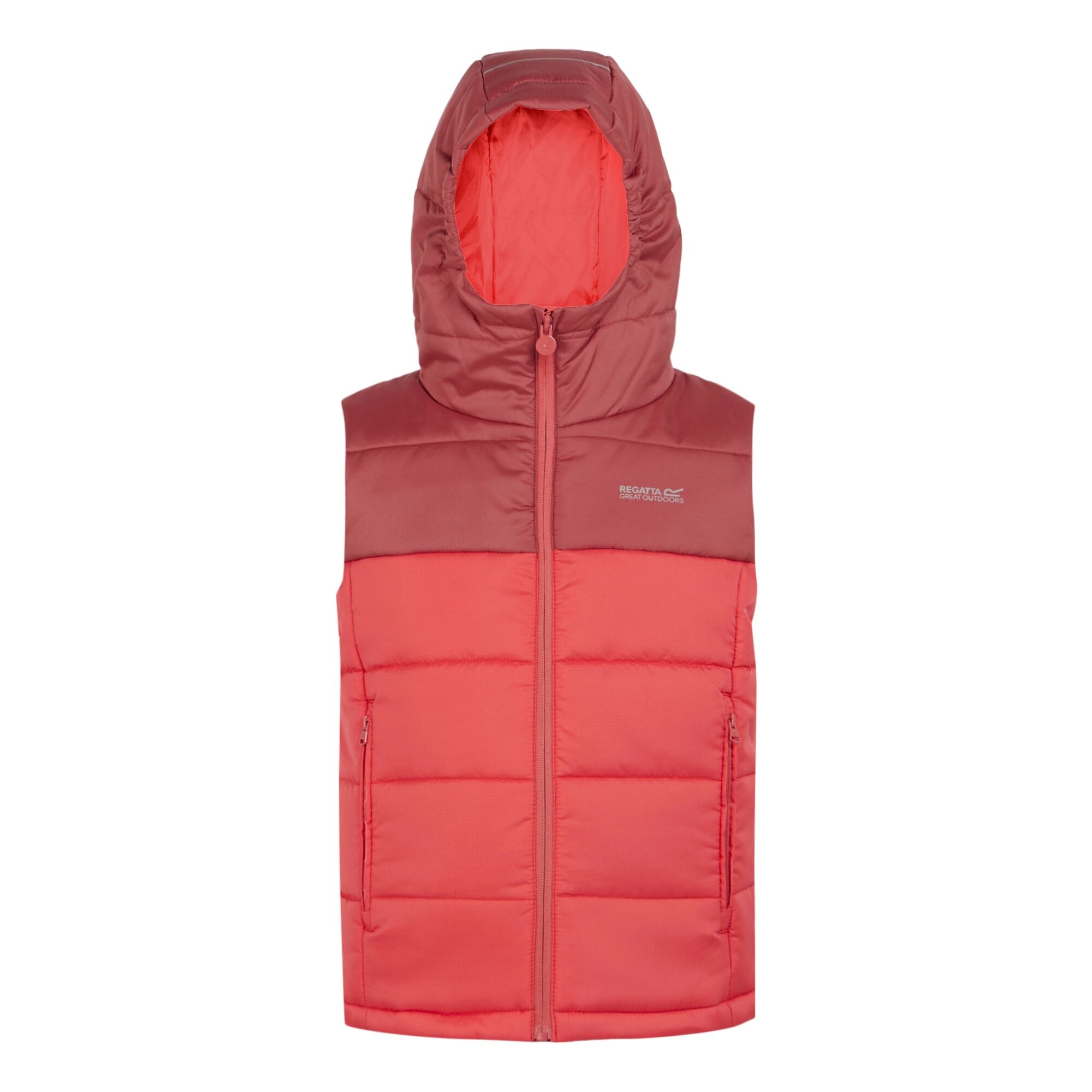 Kids' Lofthouse II Heavyweight Gilet | Mineral Red Red Sky