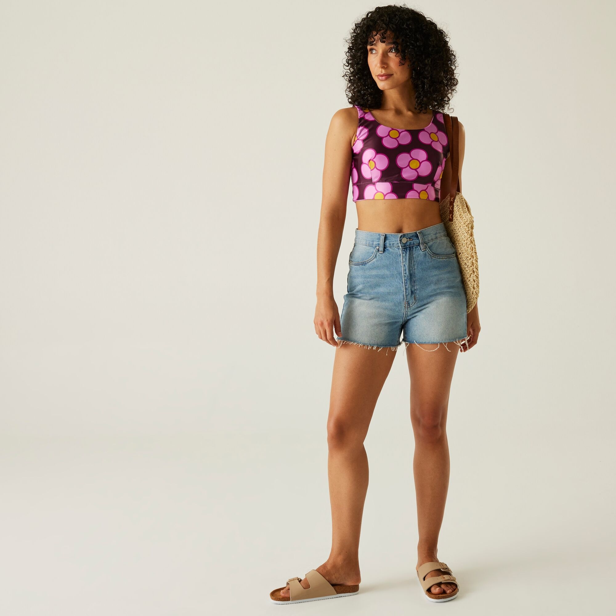 Orla Kiely Reversible Bikini Set | Spinning Flower Morello